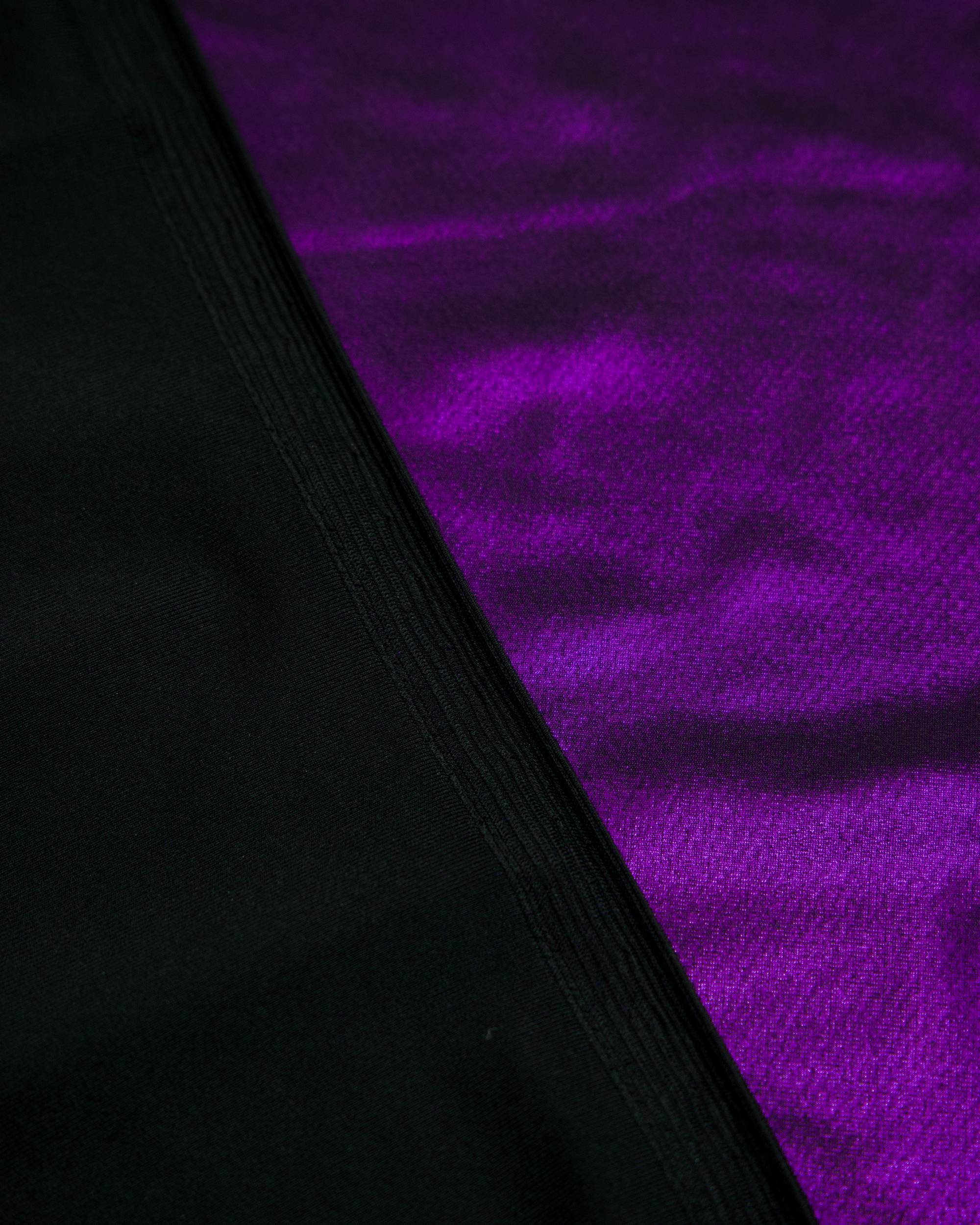 Purple Performance Foiled Spandex, Foiled Spandex Fabric, Metallic Spandex Fabric, Shiny Spandex Fabric, Foil Stretch Fabric, Stretch Foil Fabric, Holographic Spandex