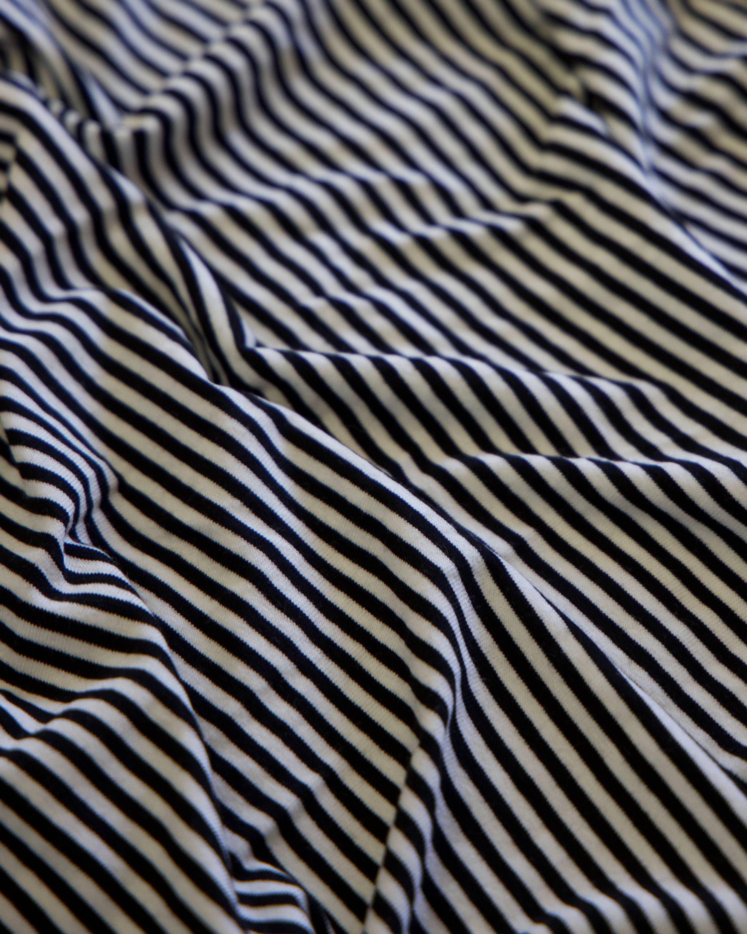 Black Everyday Stripe Jersey Knit, Striped Knit Fabric, Rayon Jersey Fabric, Stretch Jersey Knit, 4 Way Stretch Knit, Soft Jersey Fabric, Striped Apparel Fabric, Rayon Spandex Knit, Lightweight Jersey Fabric