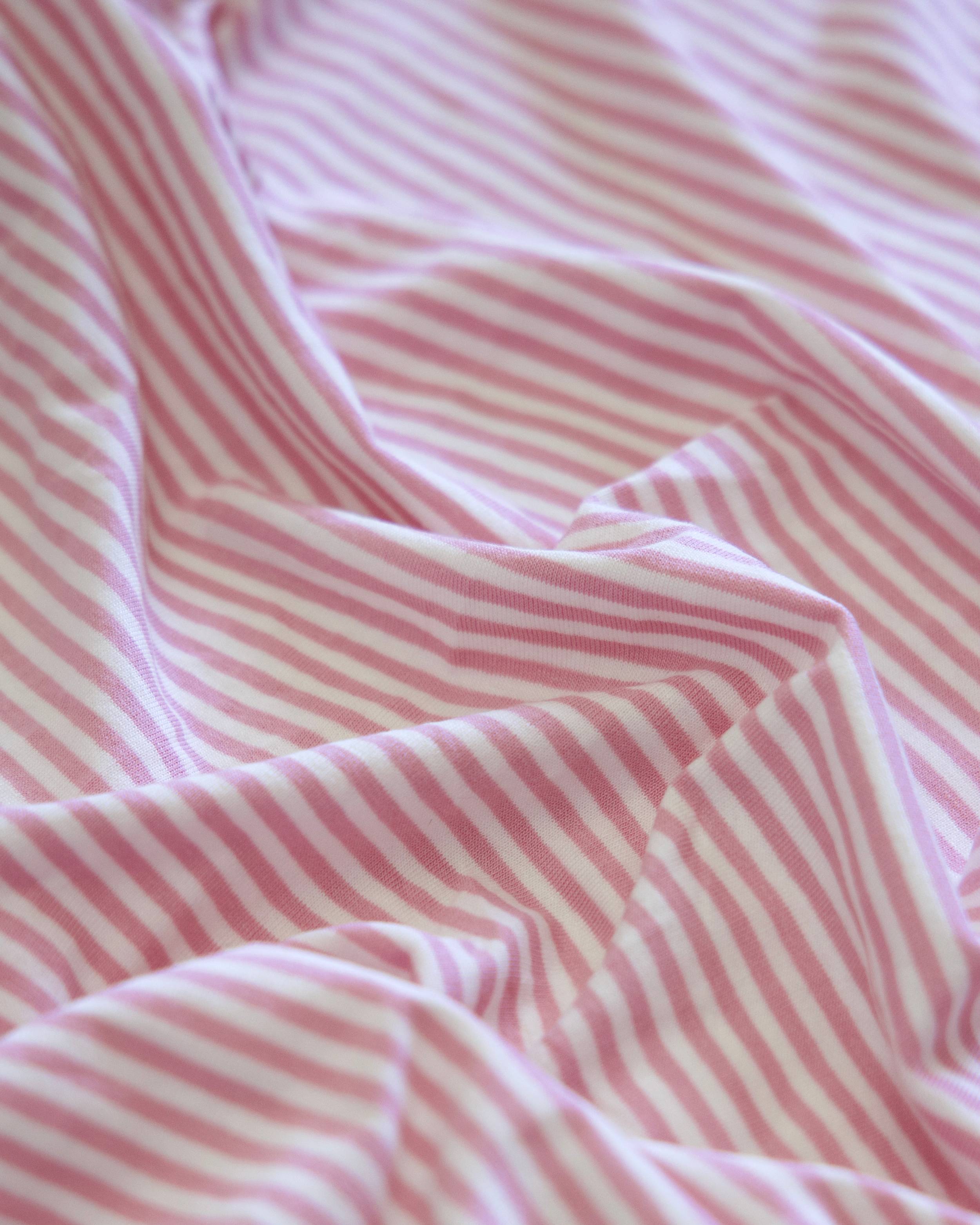 Pink Everyday Stripe Jersey Knit, Kiki Sewing Store, Kiki Luxury Fabric, Cheap Fabric Store, Kiki Textiles, Kiki Textile by the Yard, Kiki Textile USA