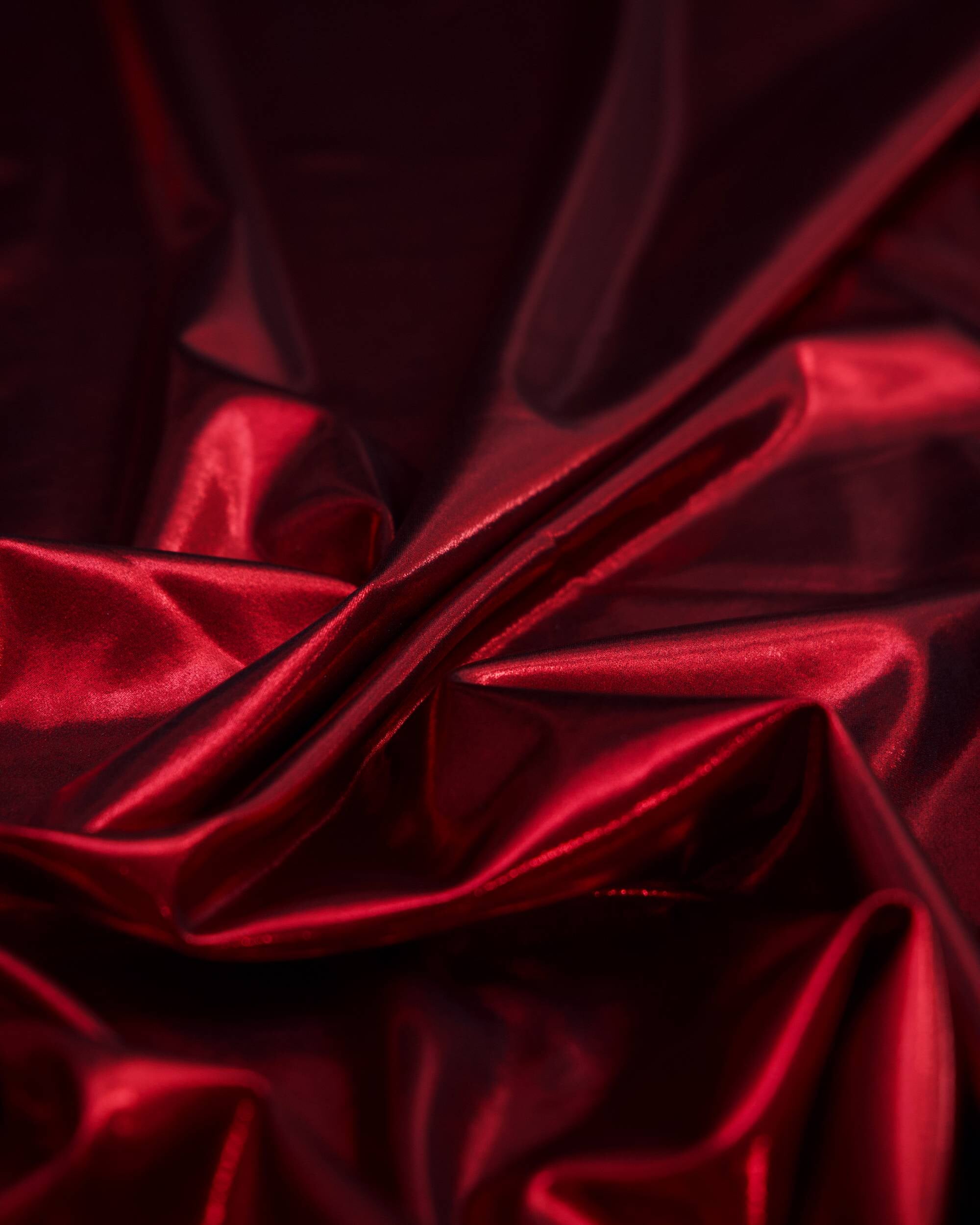 Red Performance Foiled Spandex, Foiled Spandex Fabric, Metallic Spandex Fabric, Shiny Spandex Fabric, Foil Stretch Fabric, Stretch Foil Fabric, Holographic Spandex