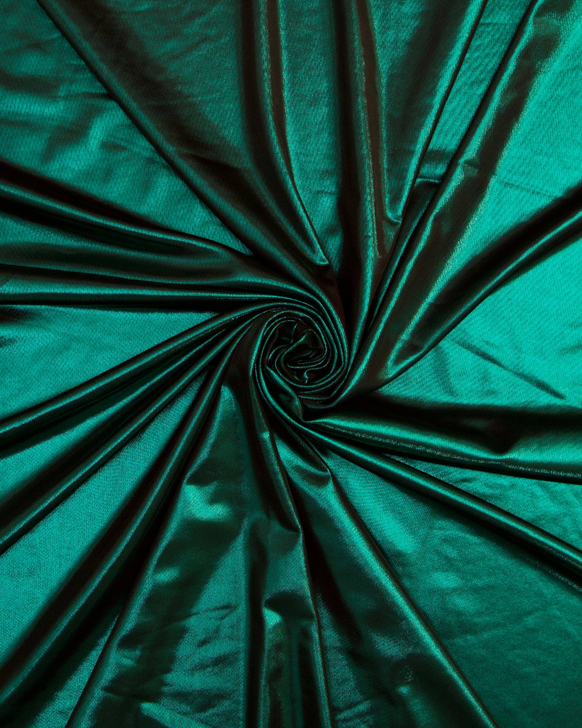 Emerald Green Performance Foiled Spandex, Foiled Spandex Fabric, Metallic Spandex Fabric, Shiny Spandex Fabric, Foil Stretch Fabric, Stretch Foil Fabric, Holographic Spandex