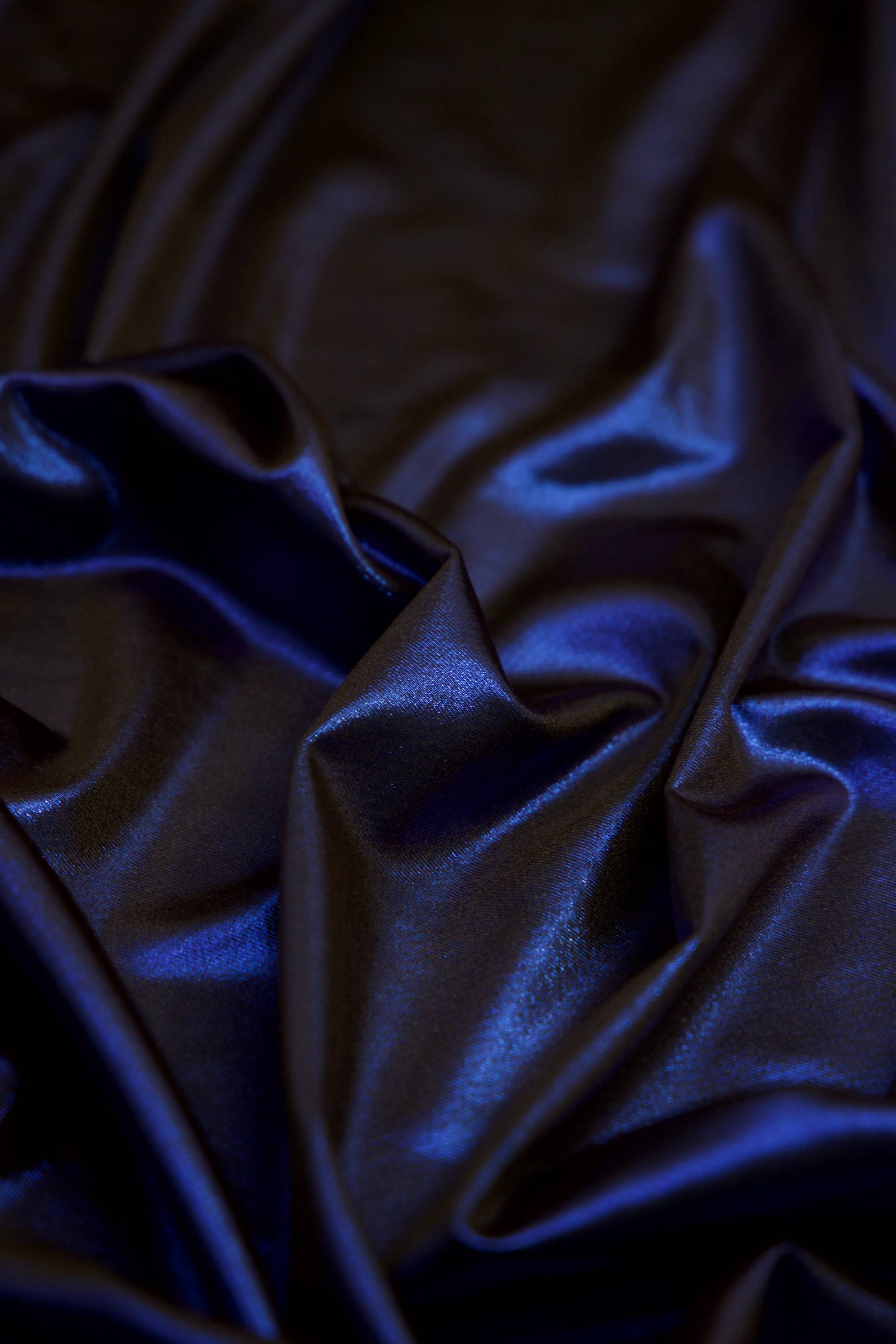 Blue Performance Foiled Spandex, Kiki Sewing Store, Kiki Luxury Fabric, Cheap Fabric Store, Kiki Textiles, Kiki Textile by the Yard, Kiki Textile USA