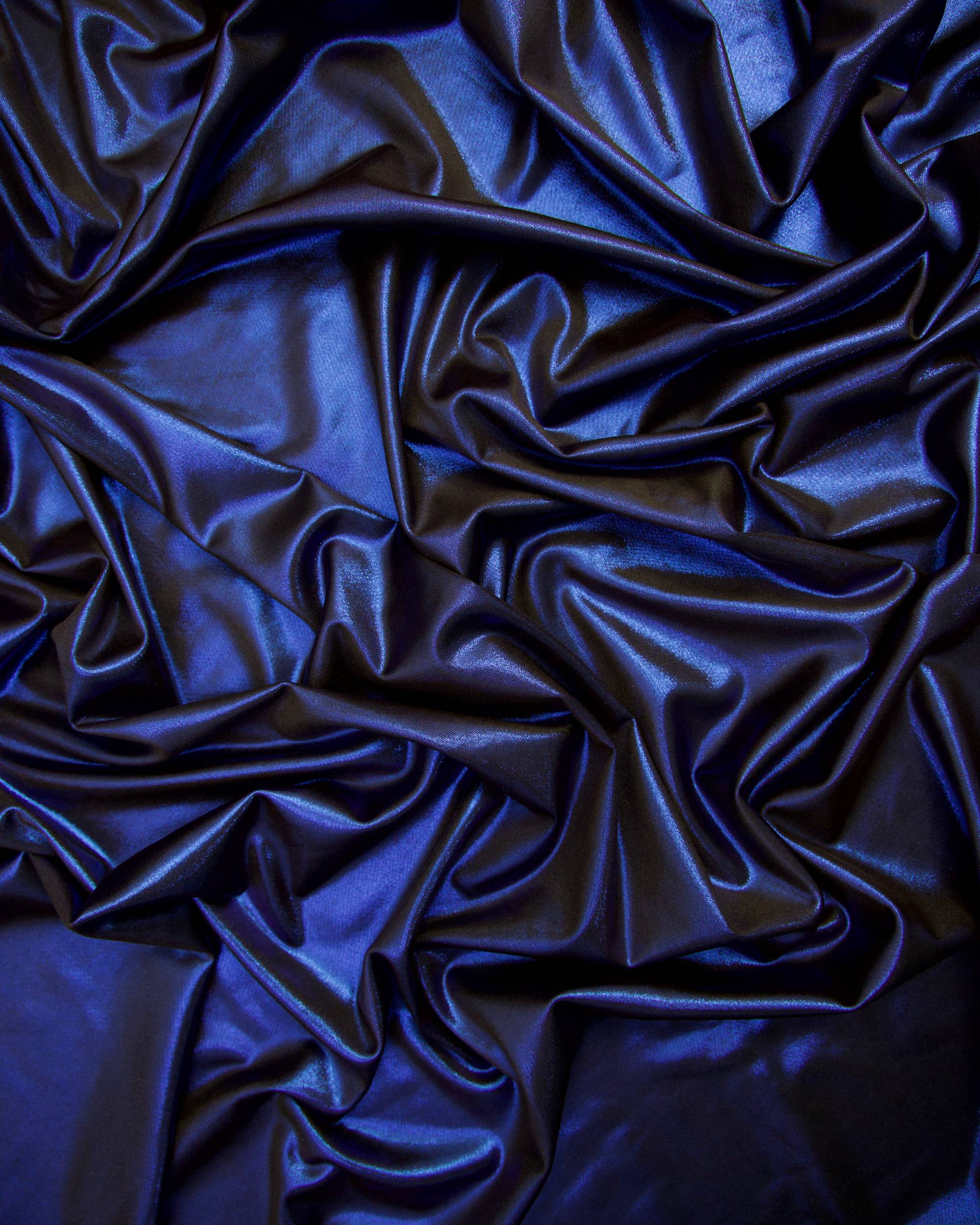 Blue Performance Foiled Spandex, Foiled Spandex Fabric, Metallic Spandex Fabric, Shiny Spandex Fabric, Foil Stretch Fabric, Stretch Foil Fabric, Holographic Spandex