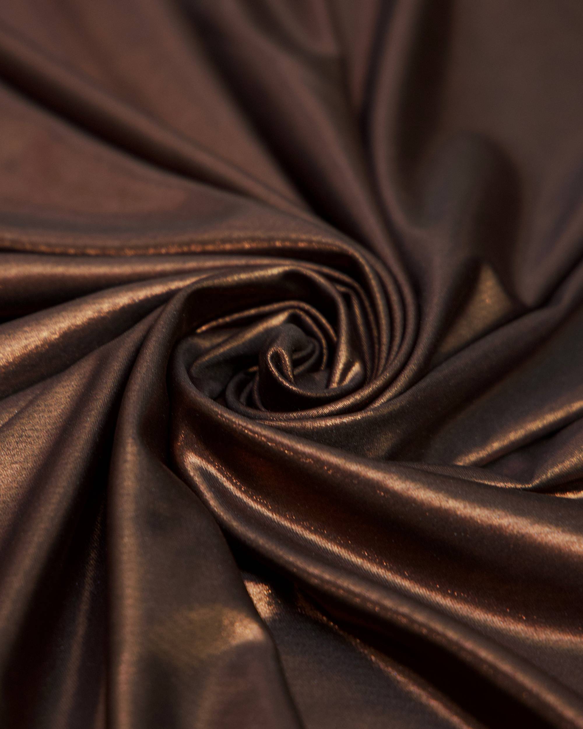 Brown Performance Foiled Spandex, Foiled Spandex Fabric, Metallic Spandex Fabric, Shiny Spandex Fabric, Foil Stretch Fabric, Stretch Foil Fabric, Holographic Spandex