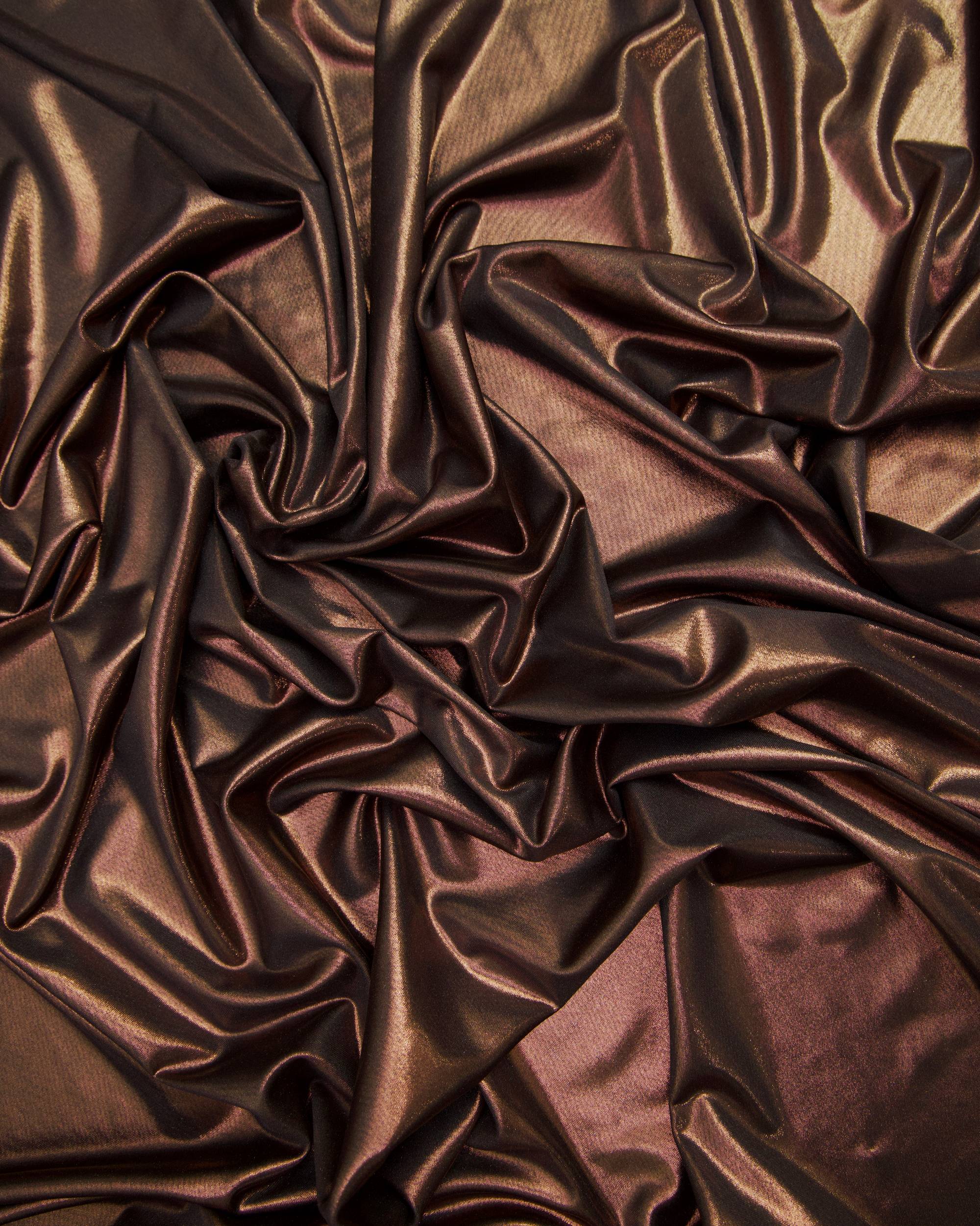 Brown Performance Foiled Spandex, Kiki Sewing Store, Kiki Luxury Fabric, Cheap Fabric Store, Kiki Textiles, Kiki Textile by the Yard, Kiki Textile USA