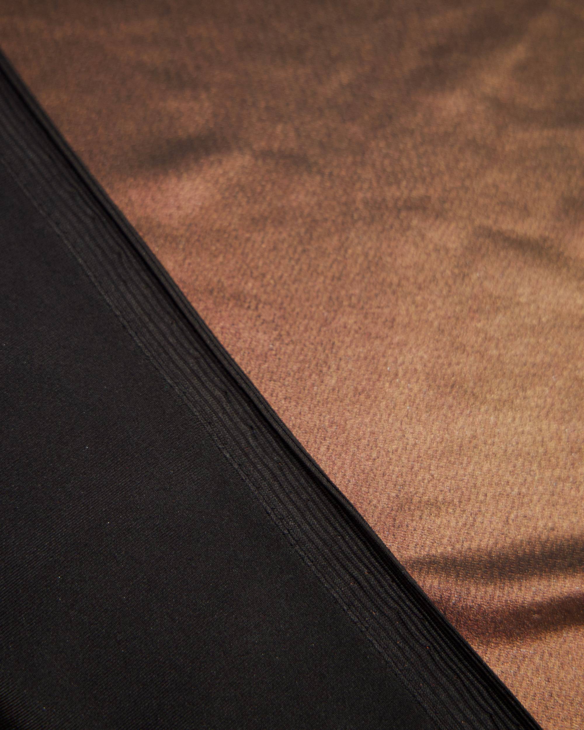 Brown Performance Foiled Spandex, Foiled Spandex Fabric, Metallic Spandex Fabric, Shiny Spandex Fabric, Foil Stretch Fabric, Stretch Foil Fabric, Holographic Spandex