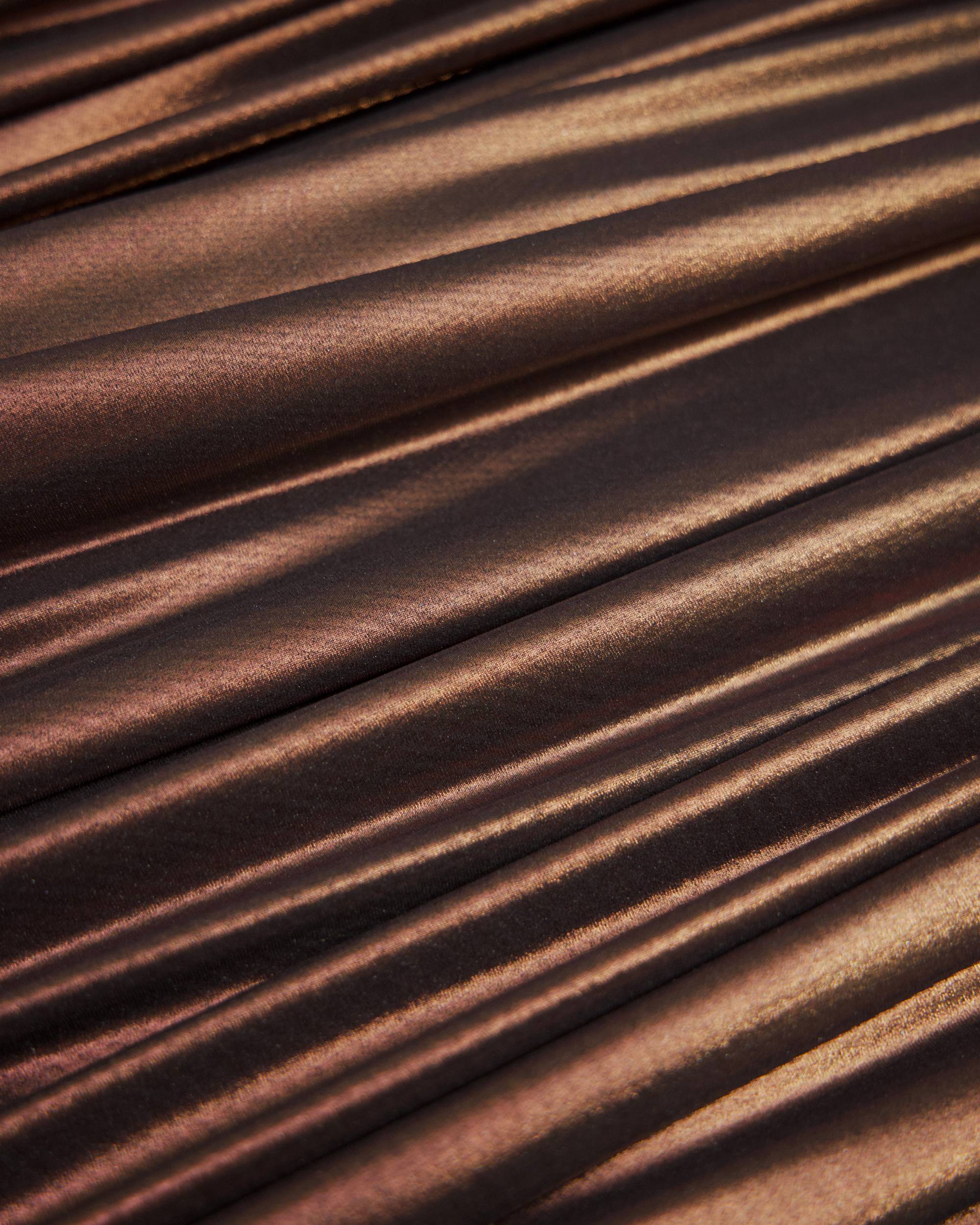Brown Performance Foiled Spandex, Foiled Spandex Fabric, Metallic Spandex Fabric, Shiny Spandex Fabric, Foil Stretch Fabric, Stretch Foil Fabric, Holographic Spandex