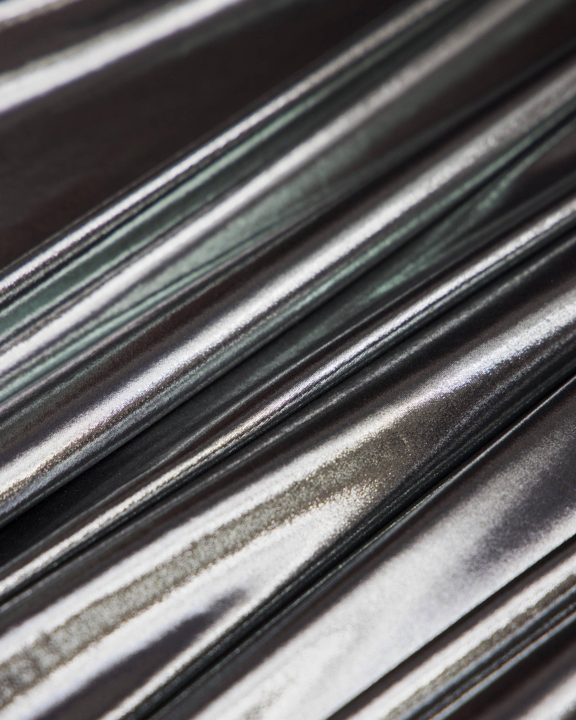 Silver Performance Foiled Spandex, Foiled Spandex Fabric, Metallic Spandex Fabric, Shiny Spandex Fabric, Foil Stretch Fabric, Stretch Foil Fabric, Holographic Spandex