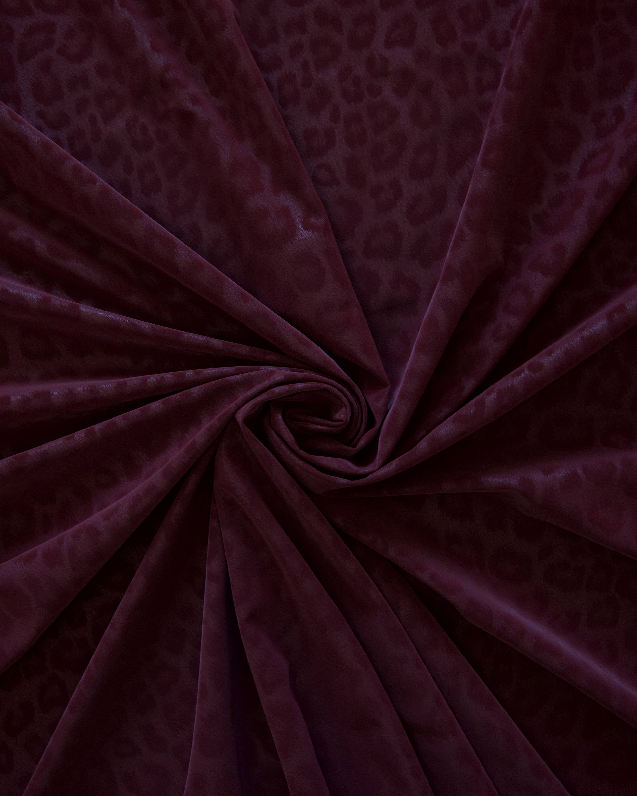 Burgundy Cheetah Print Stretch Faux Leather, Leopard Print Leather, Stretch Faux Leather, Animal Print Fabric, Vegan Leather Fabric, Cheetah Print Fabric
