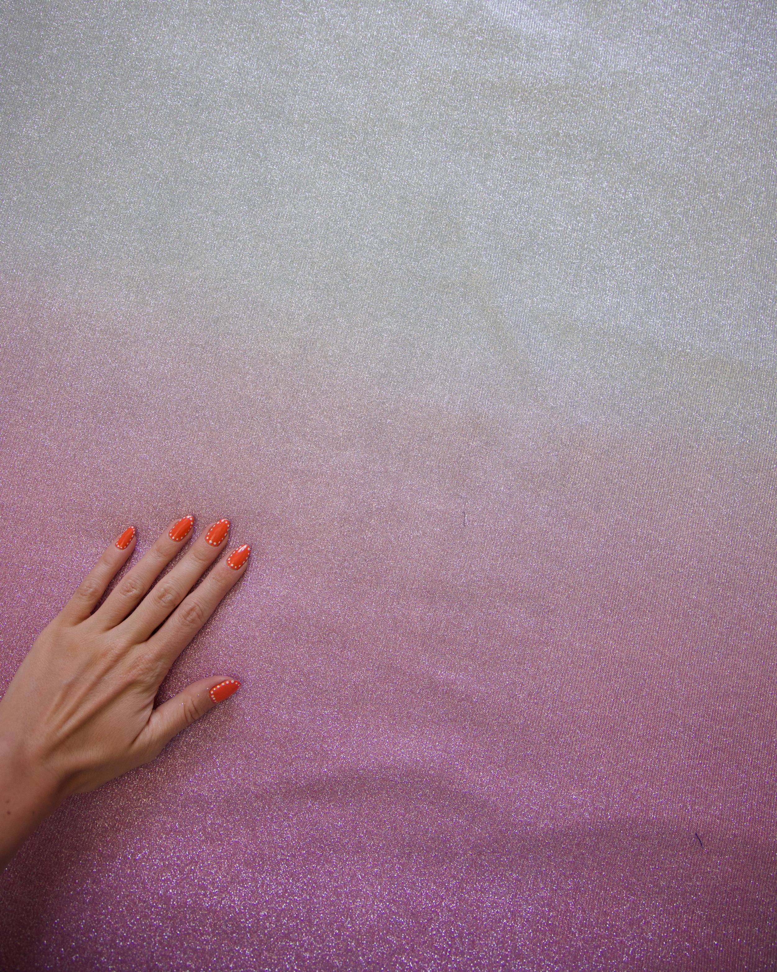 Pink Ombre Stretch Metallic Lurex, Kiki Sewing Store, Kiki Luxury Fabric, Cheap Fabric Store, Kiki Textiles, Kiki Textile by the Yard, Kiki Textile USA