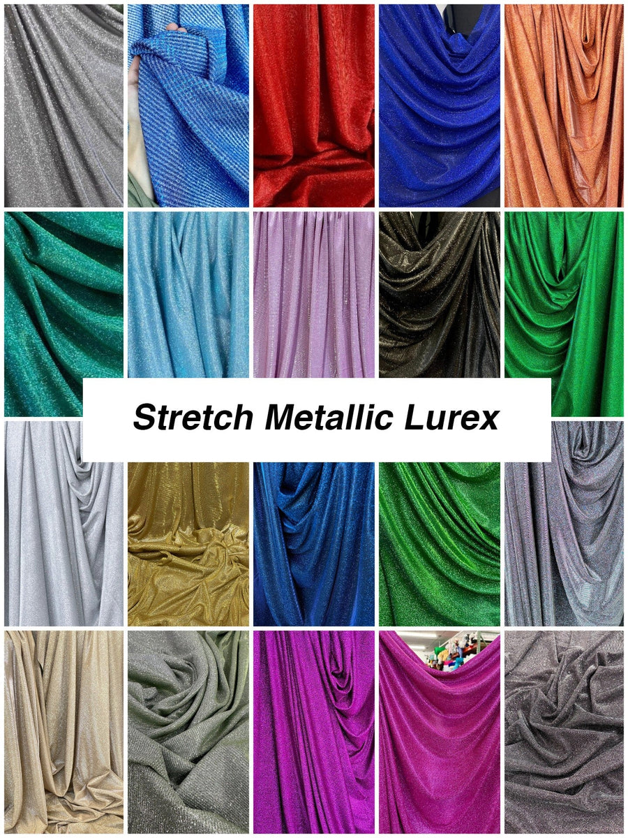 Stretch Metallic Lurex