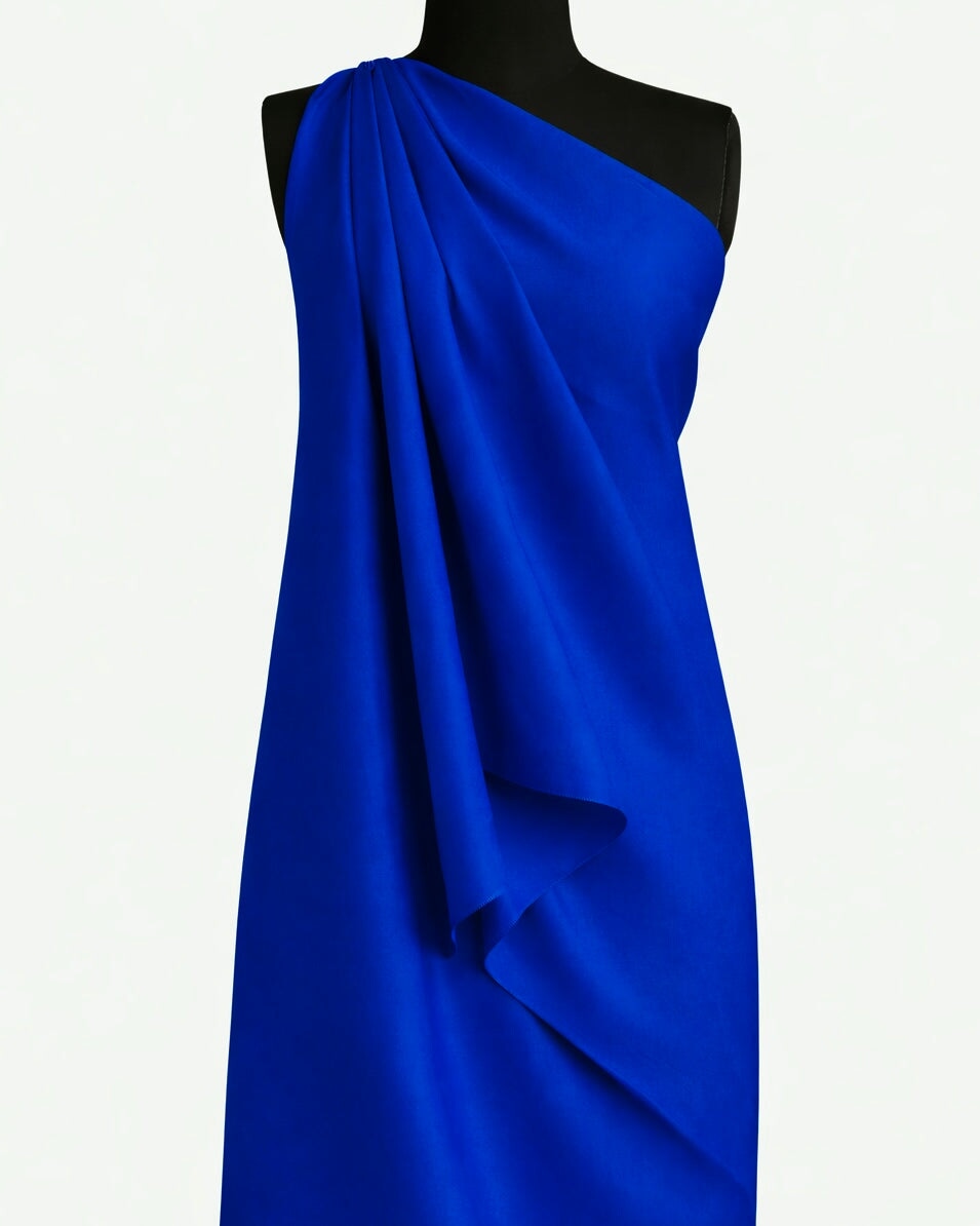 Premium Essential Royal Blue Pongee Lining, Sewing Store, Cheap Fabric Store, Kiki Textiles, Textile by the Yard