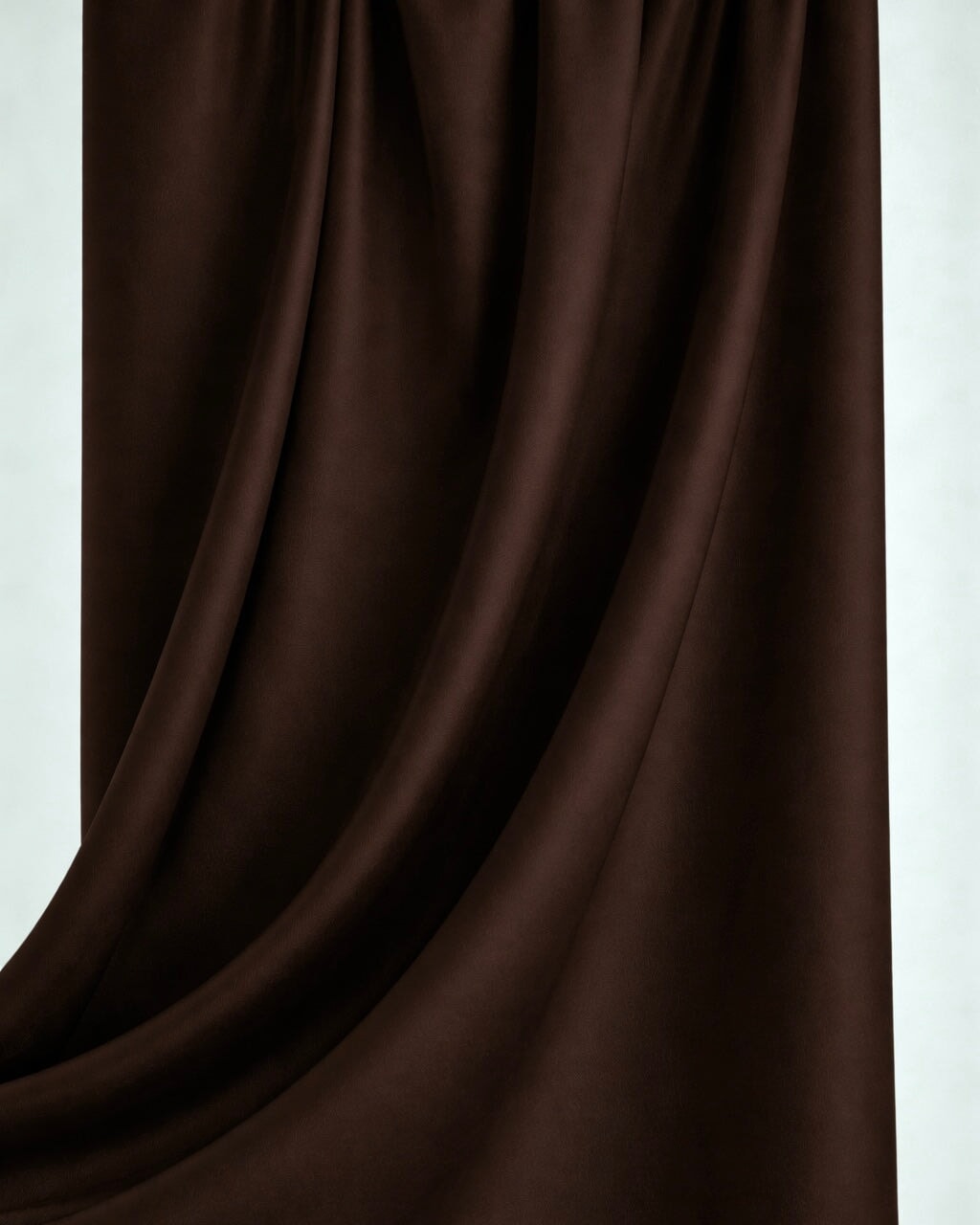 Pongee Essential Chocolate Brown Pongee Lining, Pongee Fabric by the Yard, Lightweight Lining Fabric, Dress Lining Fabric, Blazer Lining Fabric, Skirt Lining Fabric