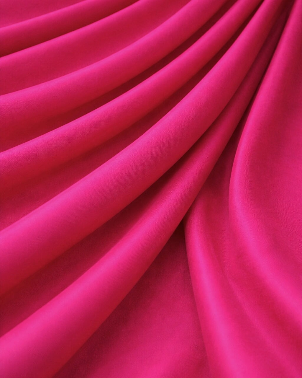 Premium Essential Fuchsia Pongee Lining, Pongee Fabric by the Yard, Lightweight Lining Fabric, Dress Lining Fabric, Blazer Lining Fabric, Skirt Lining Fabric