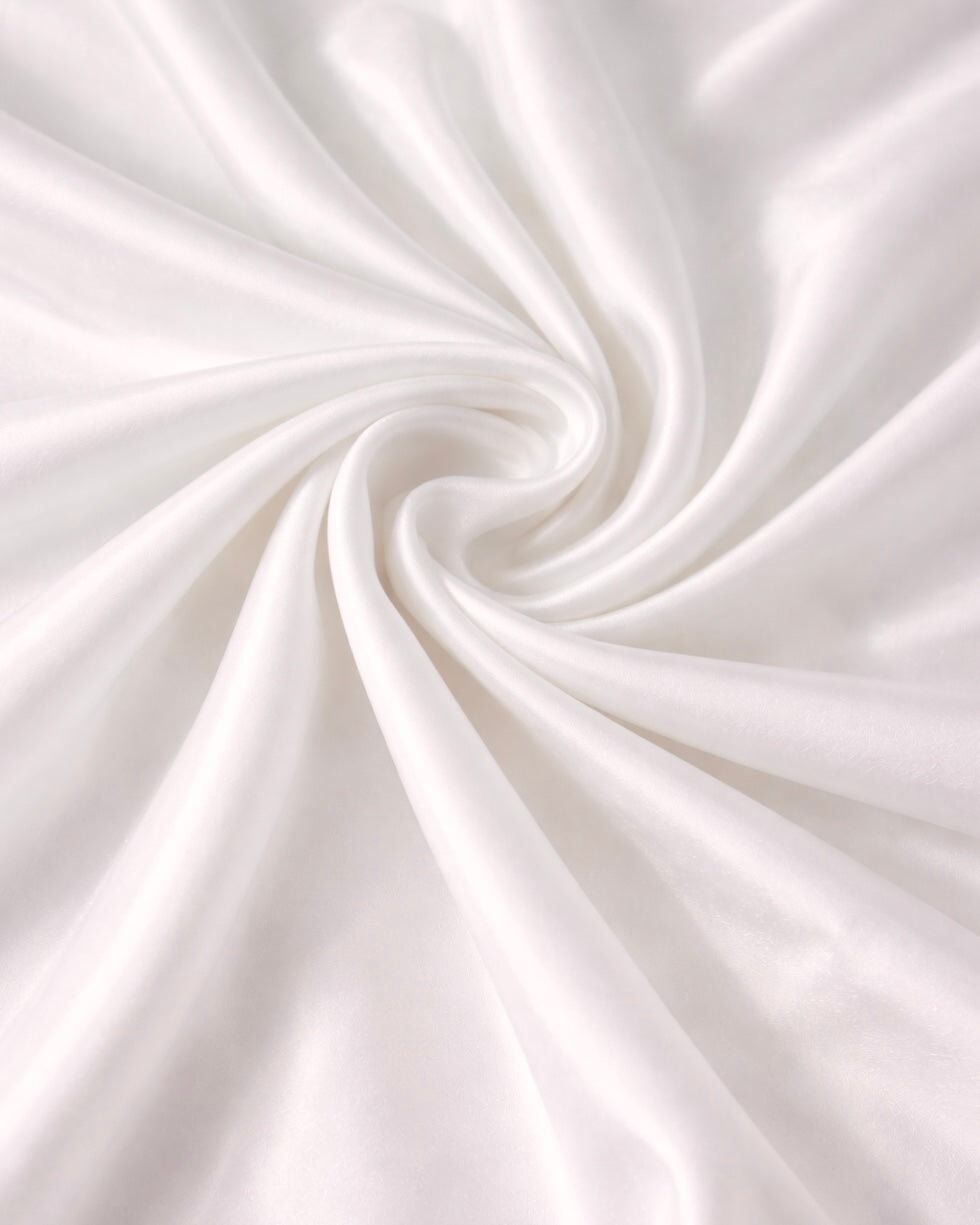 Premium Essential Ivory Pongee Lining, Pongee Fabric by the Yard, Lightweight Lining Fabric, Dress Lining Fabric, Blazer Lining Fabric, Skirt Lining Fabric