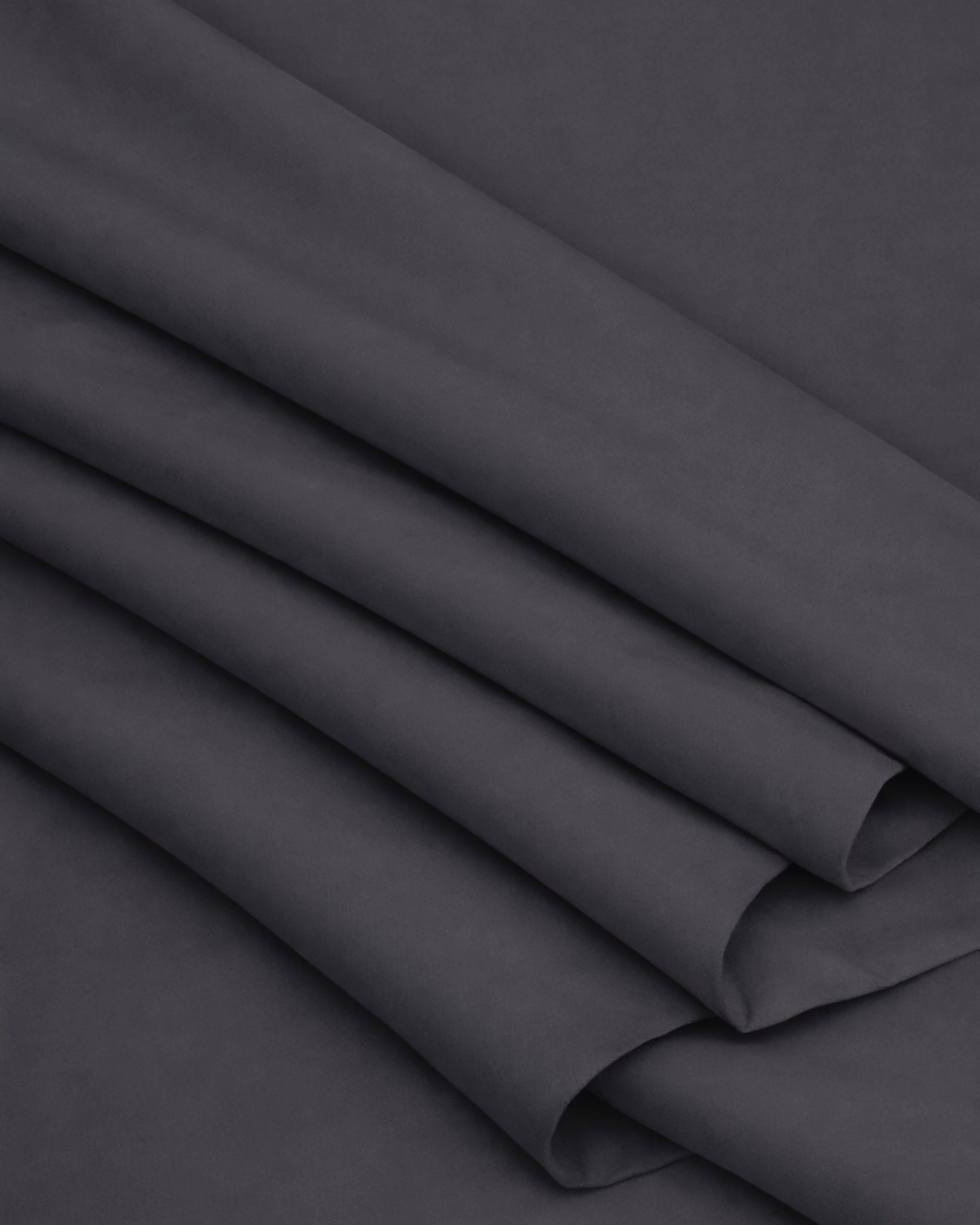 Premium Essential Gray Pongee Lining, Pongee Fabric by the Yard, Lightweight Lining Fabric, Dress Lining Fabric, Blazer Lining Fabric, Skirt Lining Fabric