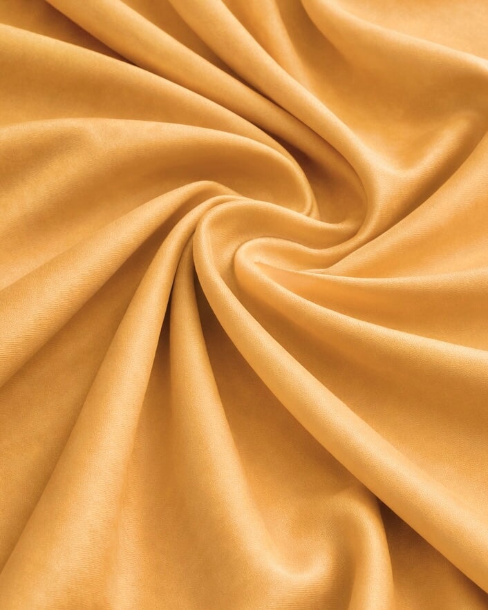 Premium Essential Gold Pongee Lining, Pongee Fabric by the Yard, Lightweight Lining Fabric, Dress Lining Fabric, Blazer Lining Fabric, Skirt Lining Fabric