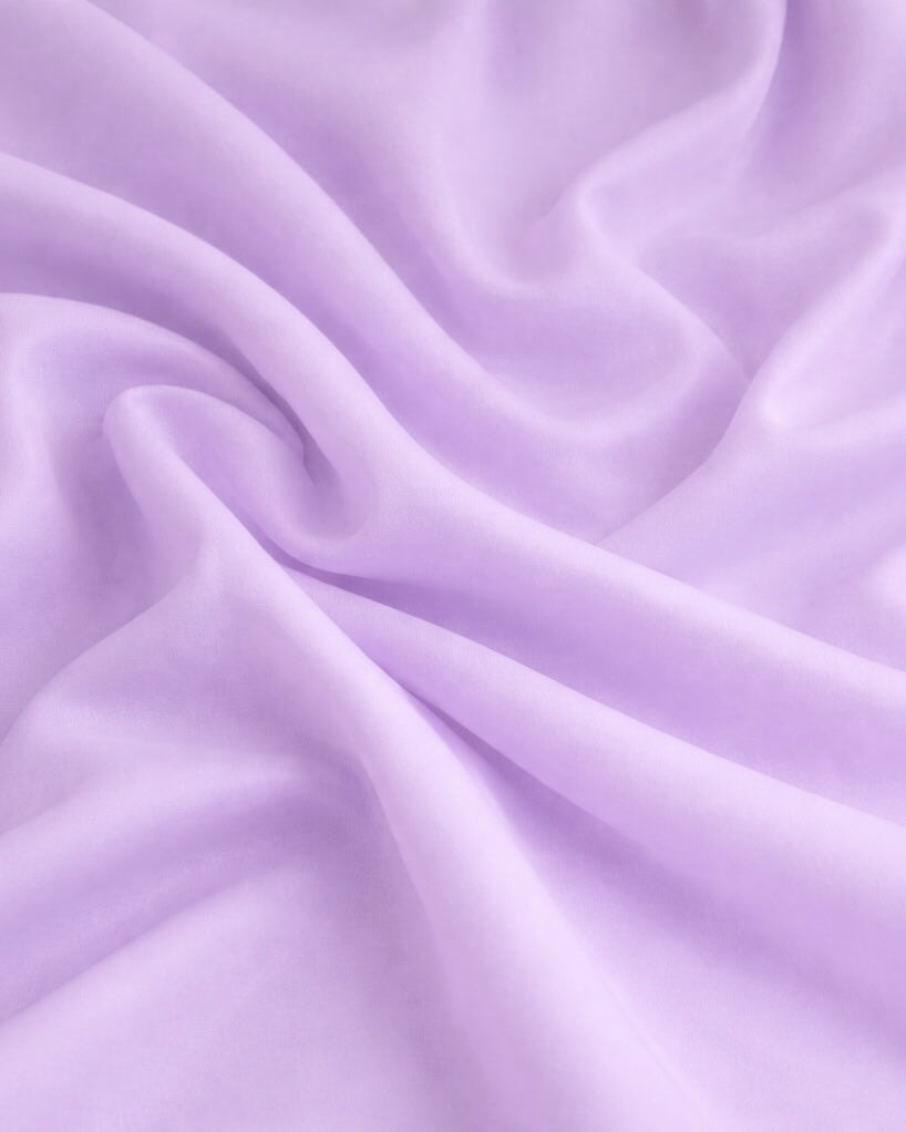 Premium Essential Lilac Pongee Lining, Pongee Fabric by the Yard, Lightweight Lining Fabric, Dress Lining Fabric, Blazer Lining Fabric, Skirt Lining Fabric