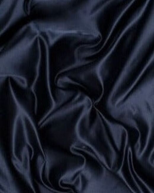 Navy Duchesse Satin