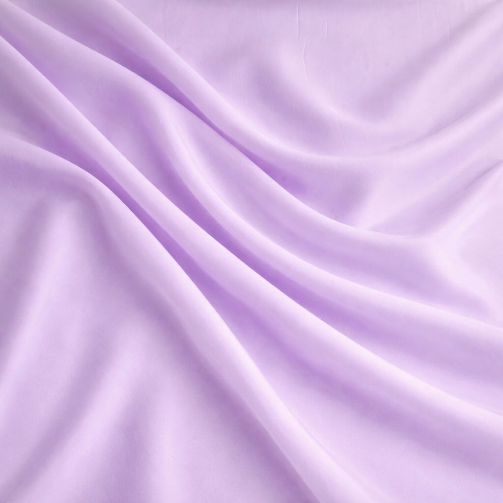 Premium Essential Lilac Pongee Lining, Pongee Fabric by the Yard, Lightweight Lining Fabric, Dress Lining Fabric, Blazer Lining Fabric, Skirt Lining Fabric