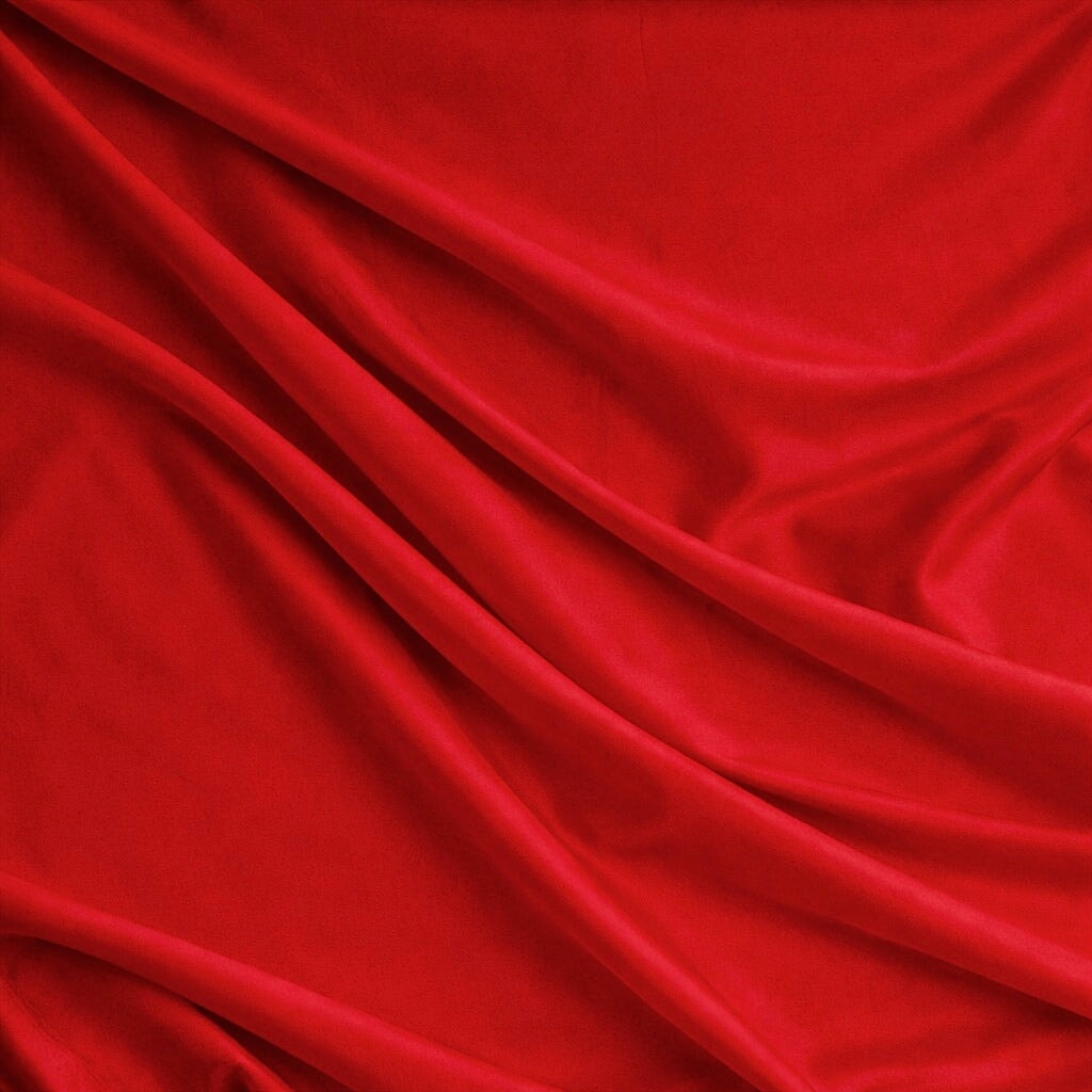 Premium Essential Red Pongee Lining, Sewing Store, Cheap Fabric Store, Kiki Textiles, Textile by the Yard