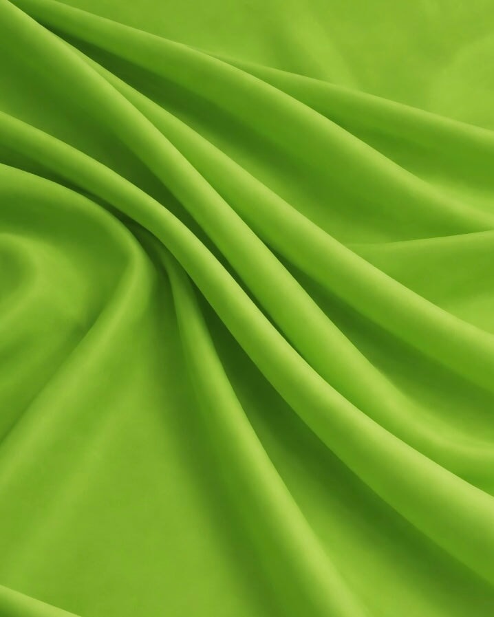 Premium Essential Apple Green Pongee Lining