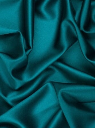 teal green stretch silk, deep teal stretch silk, deep teal silk charmeuse, teal fabric, teal silk, teal satin, deep teal satin, deep teal stretch silk, deep teal polyester silk, silk charmeuse fabric, mulberry silk