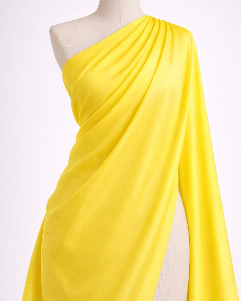 Premium Essential Yellow Pongee Lining, Sewing Store, Cheap Fabric Store, Kiki Textiles, Textile by the Yard