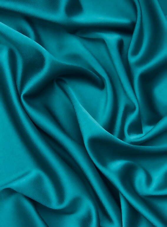 teal green stretch crepe back satin, green stretch crepe back satin, dark green stretch crepe back satin, premium stretch crepe back satin, satin for bride, satin for woman, satin in low price, cheap satin, satin on sale