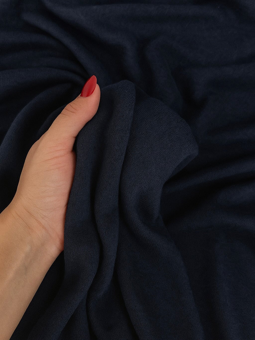 Navy Blue Ultra Soft Faux Cashmere