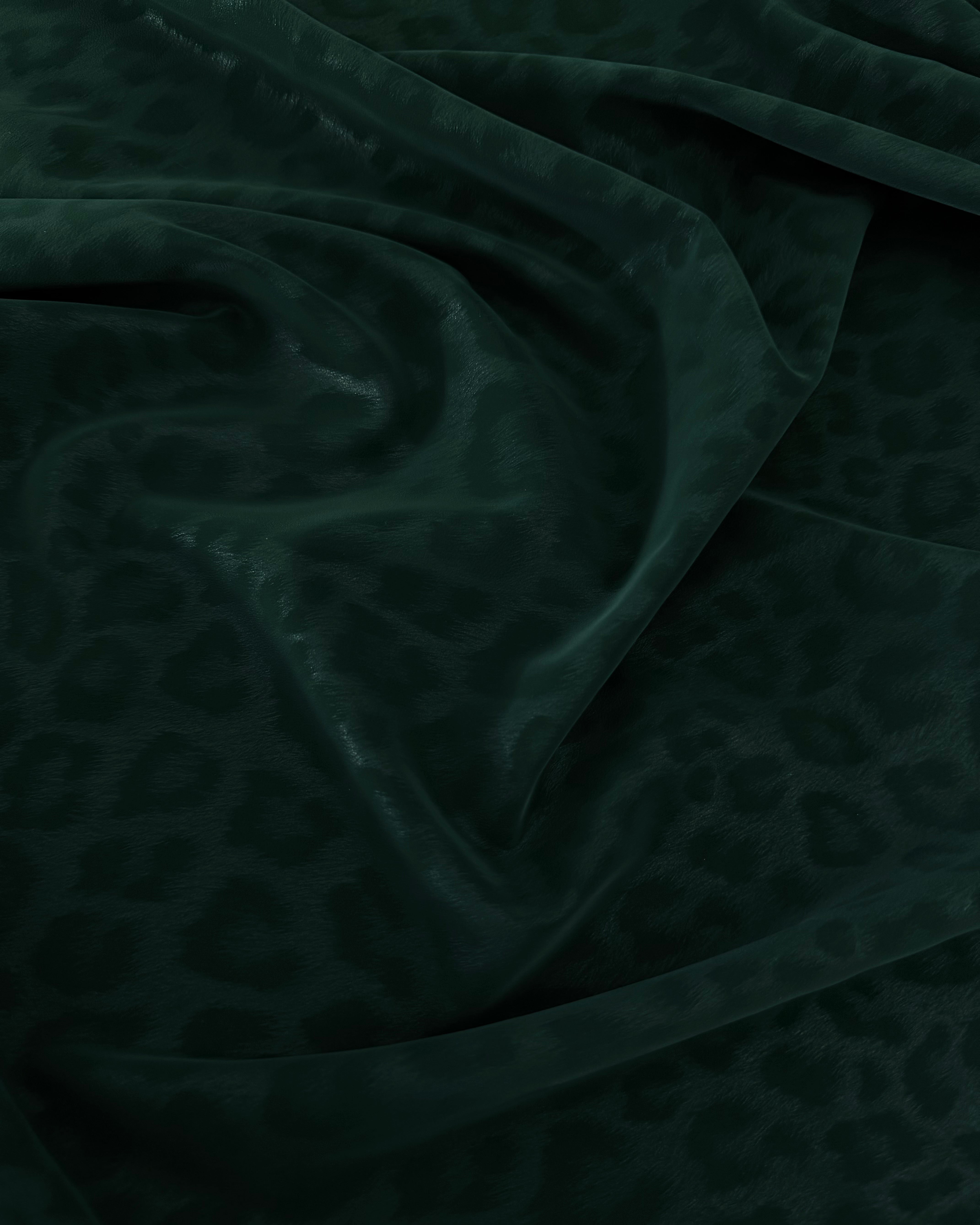 Jade Cheetah Print Stretch Faux Leather, Leopard Print Leather, Stretch Faux Leather, Animal Print Fabric, Vegan Leather Fabric, Cheetah Print Fabric