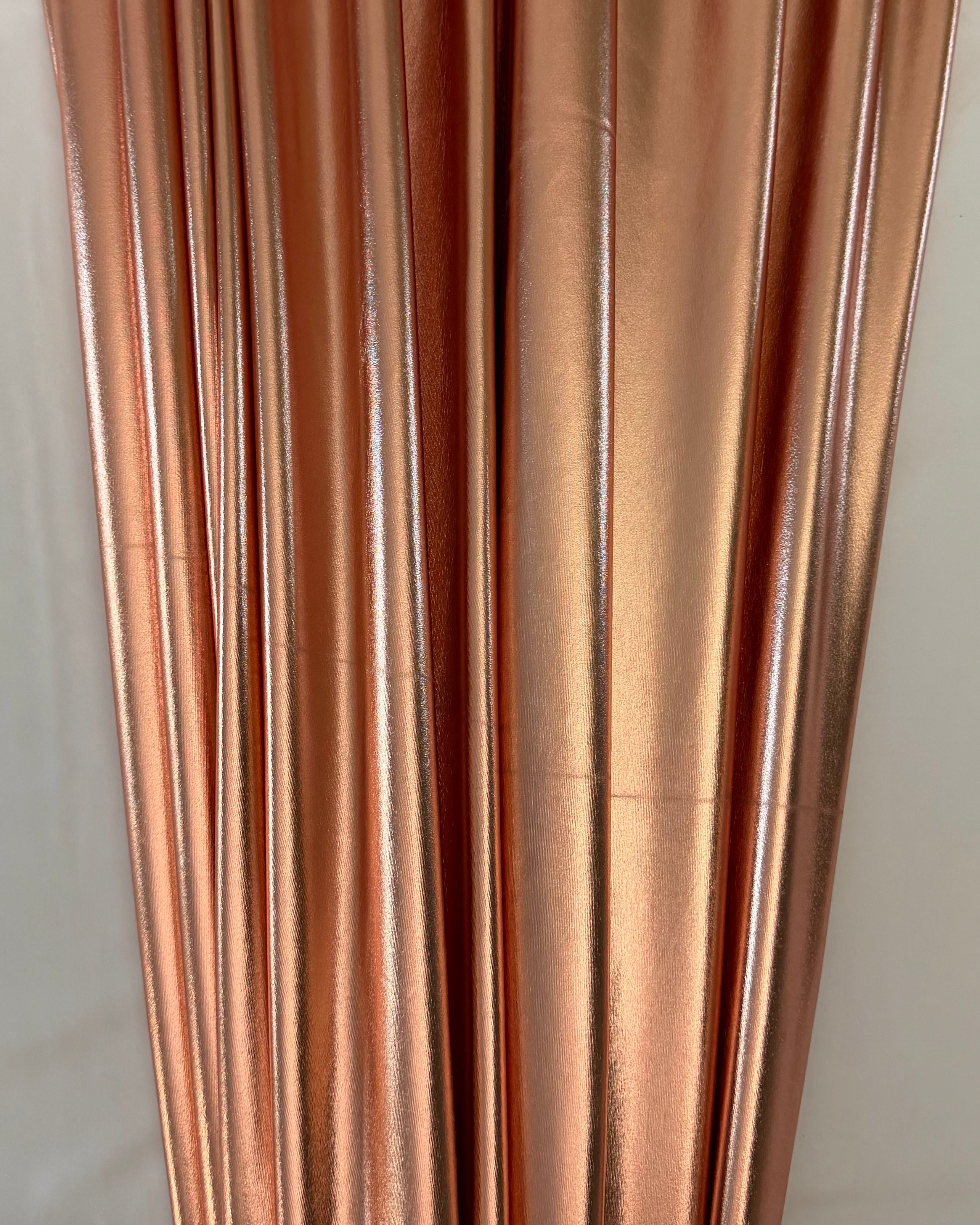 Copper Havana Foiled Spandex, Kiki Sewing Store, Kiki Luxury Fabric, Cheap Fabric Store, Kiki Textiles, Kiki Textile by the Yard, Kiki Textile USA