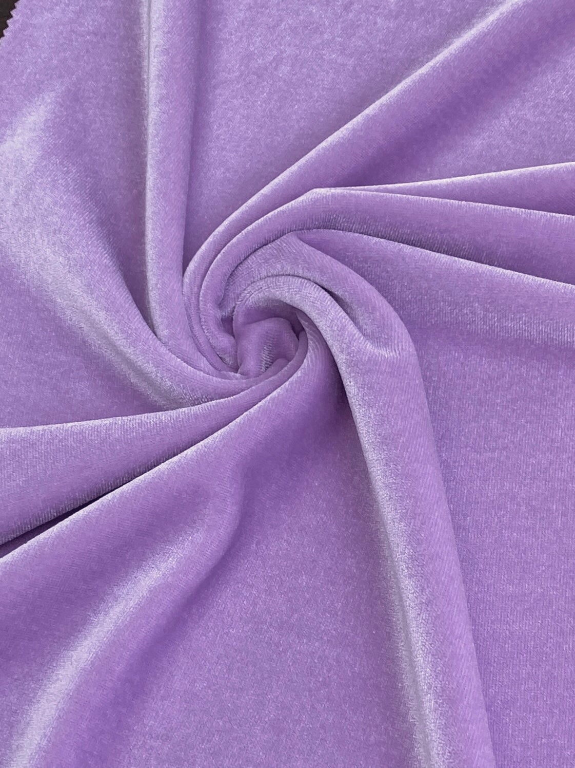 lilac stretch velvet, purple stretch velvet, lavender stretch velvet, light purple stretch velvet, stretch velvet for woman, stretch velvet for bride, stretch velvet on discount, stretch velvet on sale