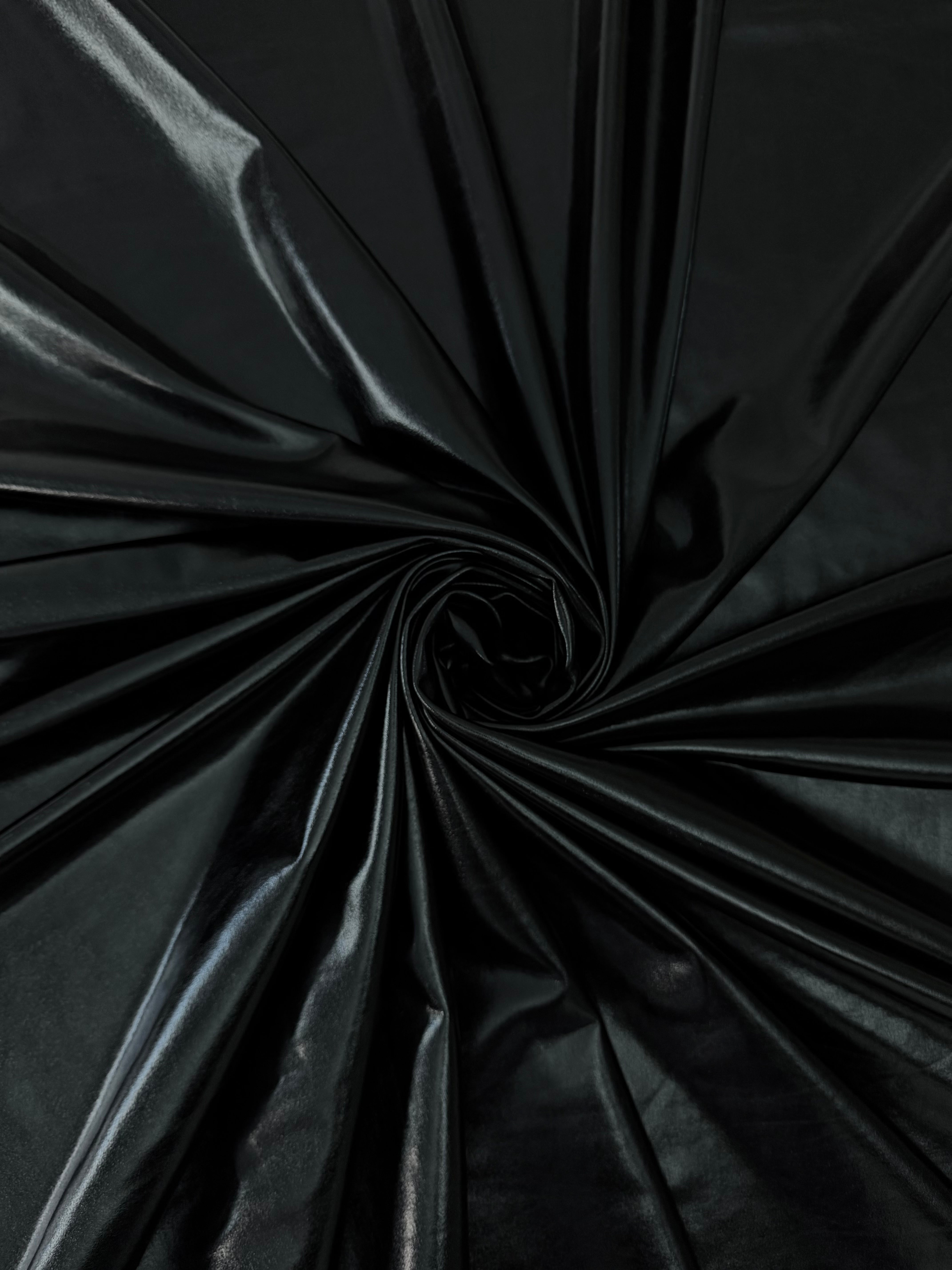 Black Havana Foiled Spandex, Foiled Spandex Fabric, Metallic Spandex Fabric, Shiny Spandex Fabric, Foil Stretch Fabric, Stretch Foil Fabric, Holographic Spandex