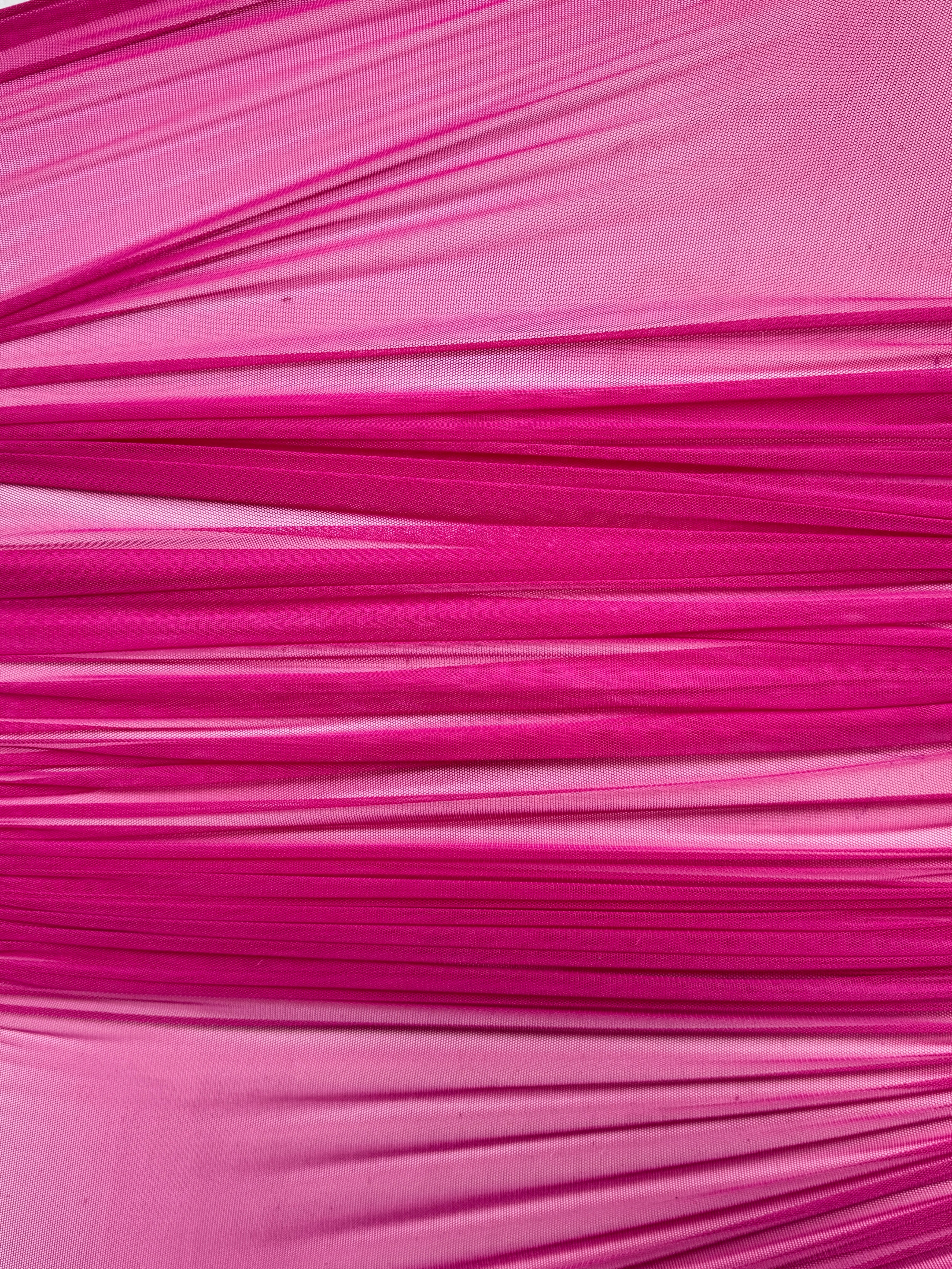 fuchsia 4way stretch power mesh, dark pink power mesh, light pink power mesh, light pink power mesh