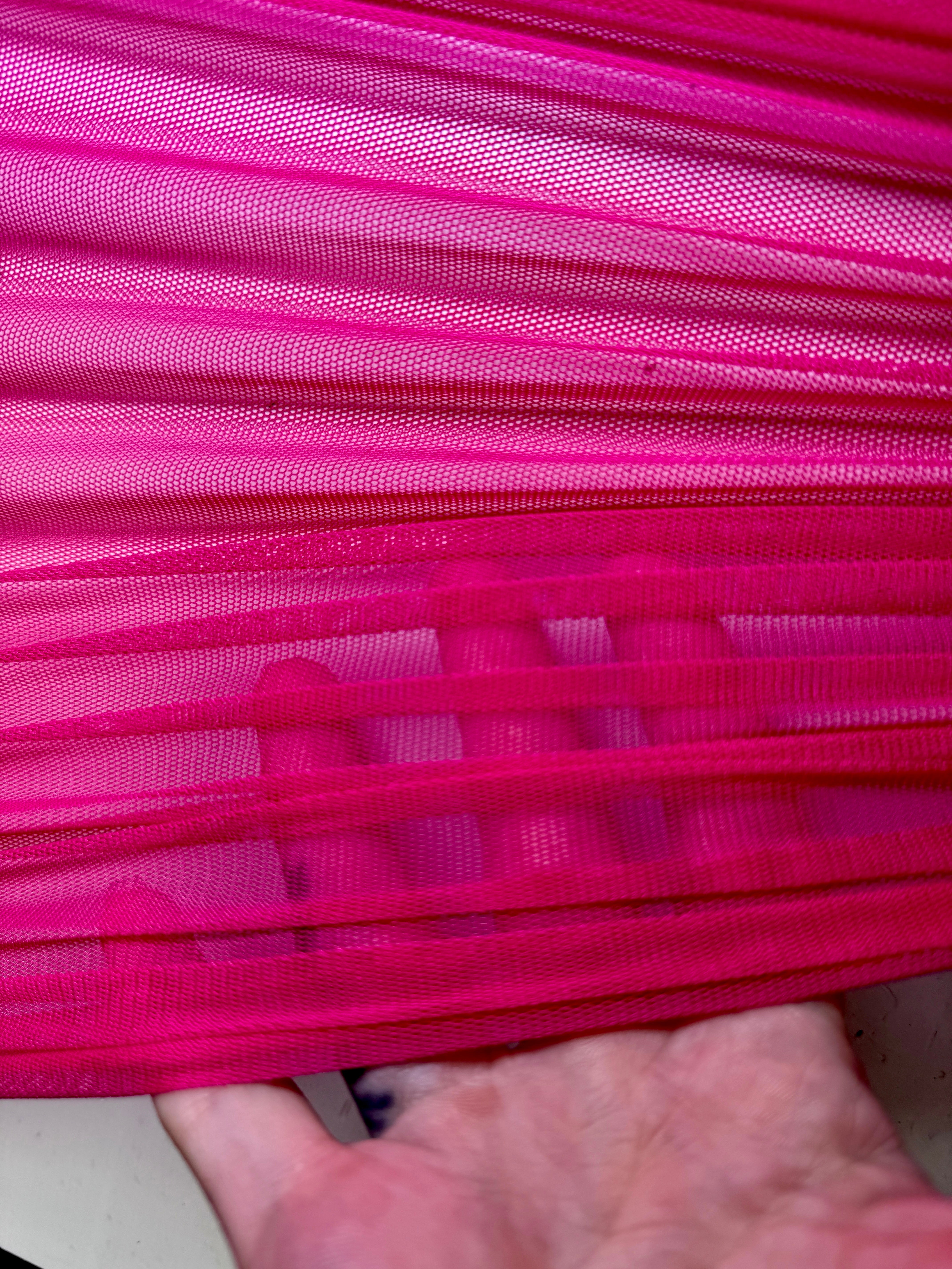 fuchsia 4way stretch power mesh, dark pink power mesh, light pink power mesh, light pink power mesh