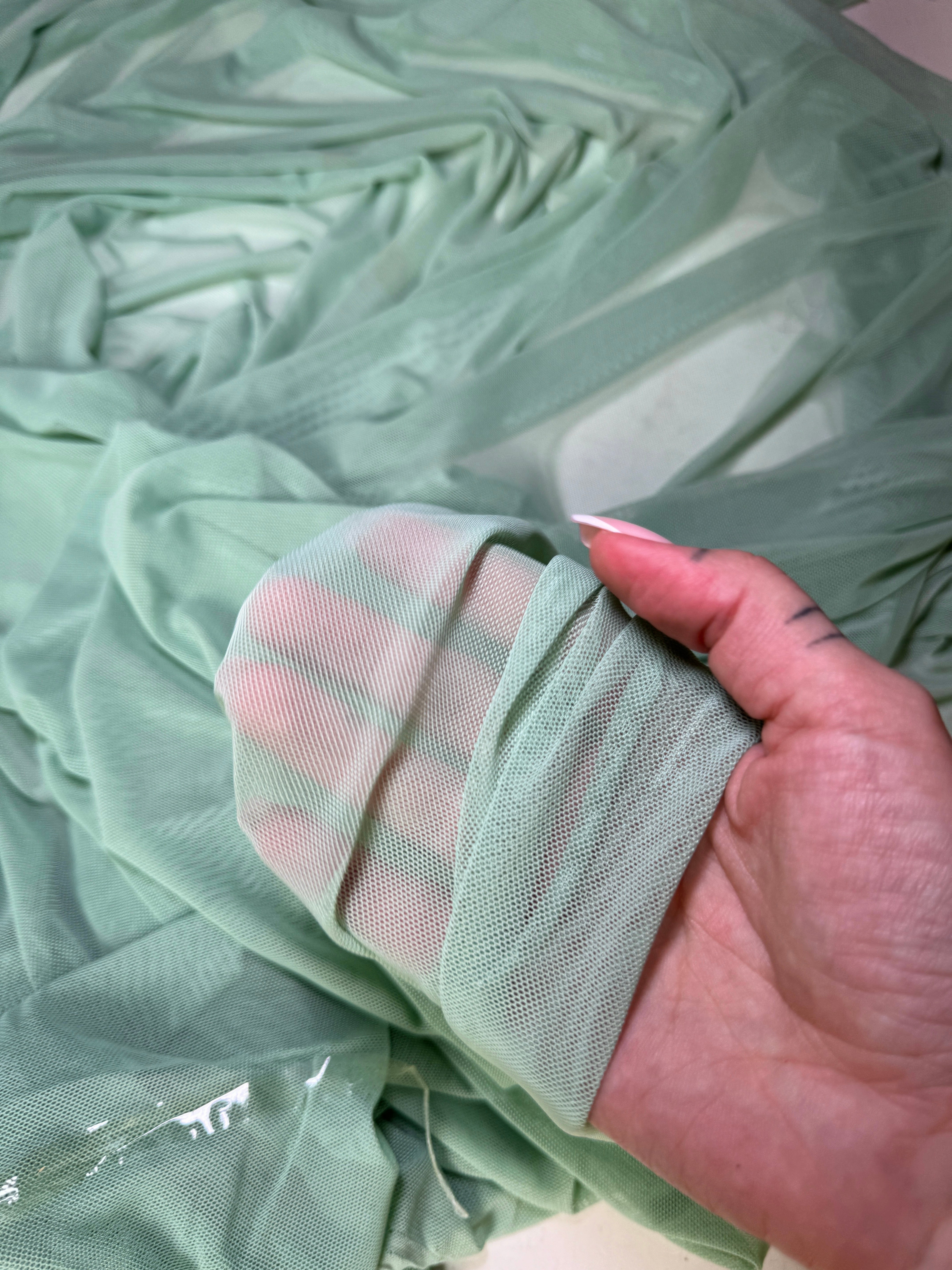 sage green 4way stretch power mesh, dark green power mesh,light green power mesh, green power mesh