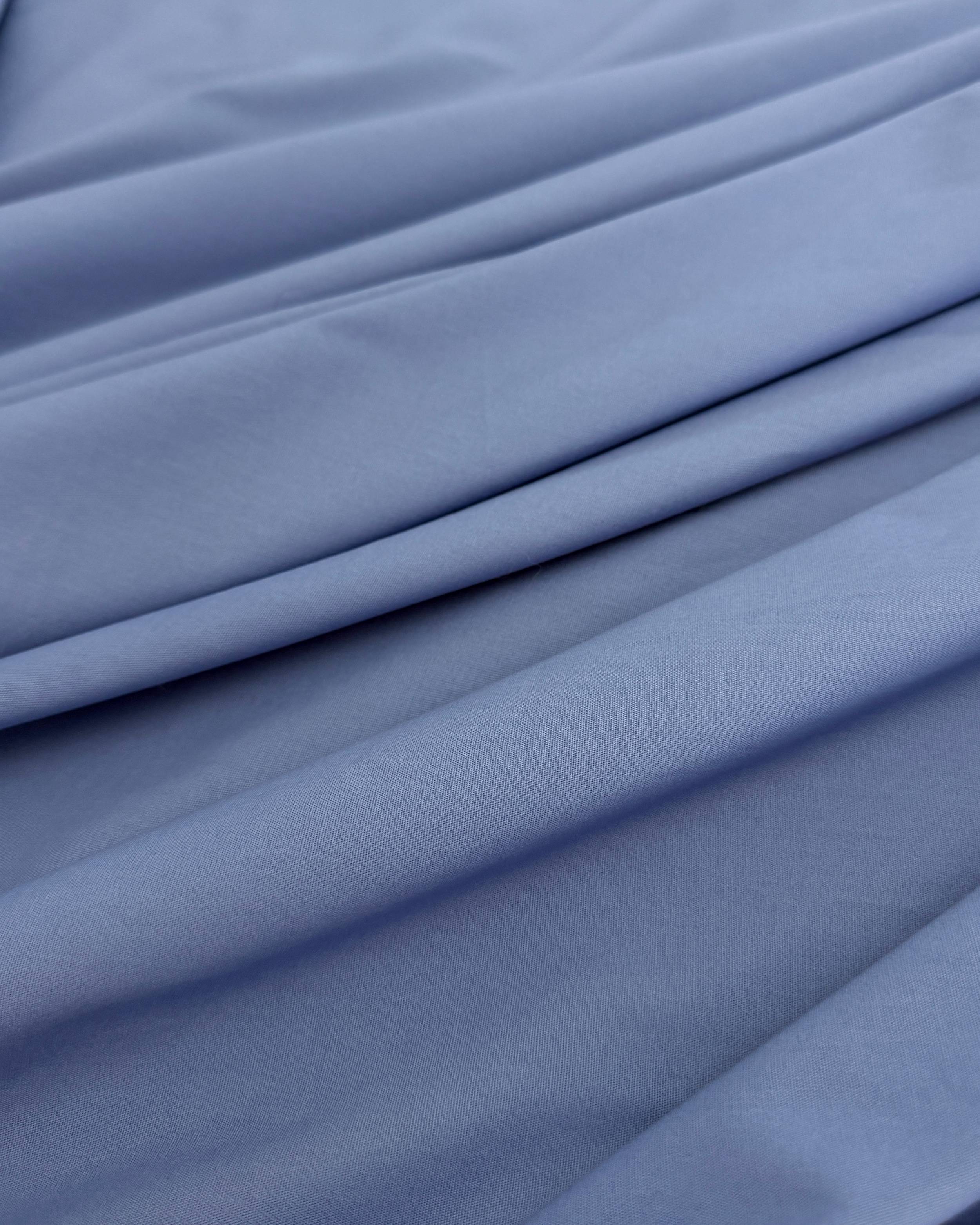 Cornflower Bare Soft Cotton, Cotton Spandex Fabric, Soft Cotton Fabric, Bare Soft Cotton, Stretch Cotton Fabric, Breathable Cotton Fabric, Lightweight Cotton Fabric