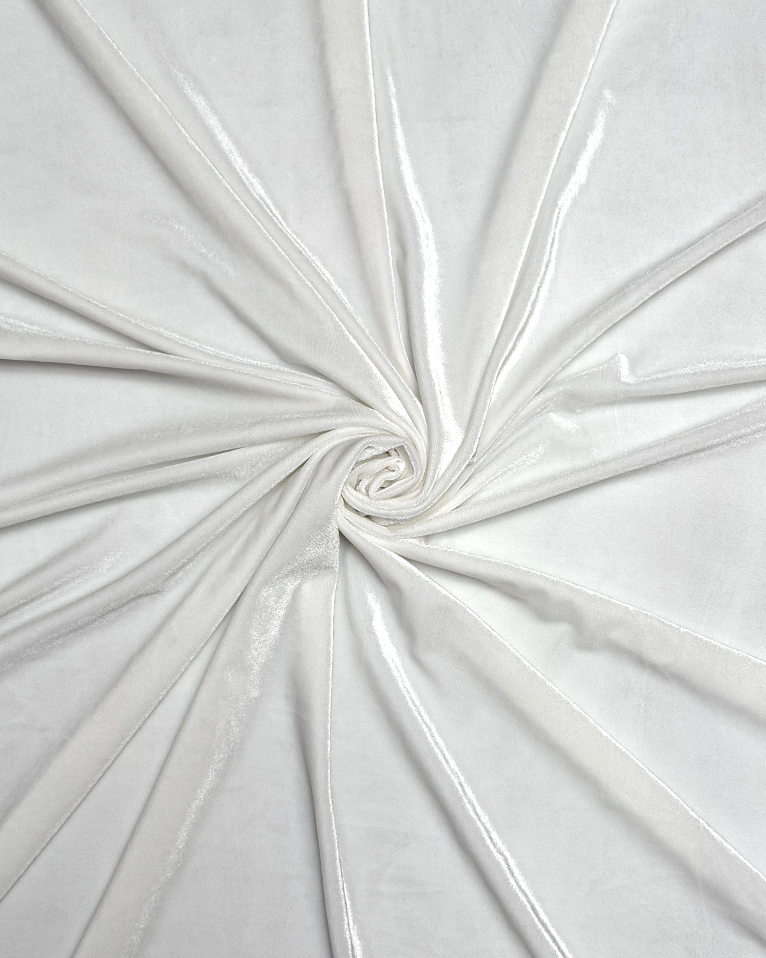 White Stretch Velvet, Kiki Sewing Store, Kiki Luxury Fabric, Cheap Fabric Store, Kiki Textiles, Kiki Textile by the Yard, Kiki Textile USA