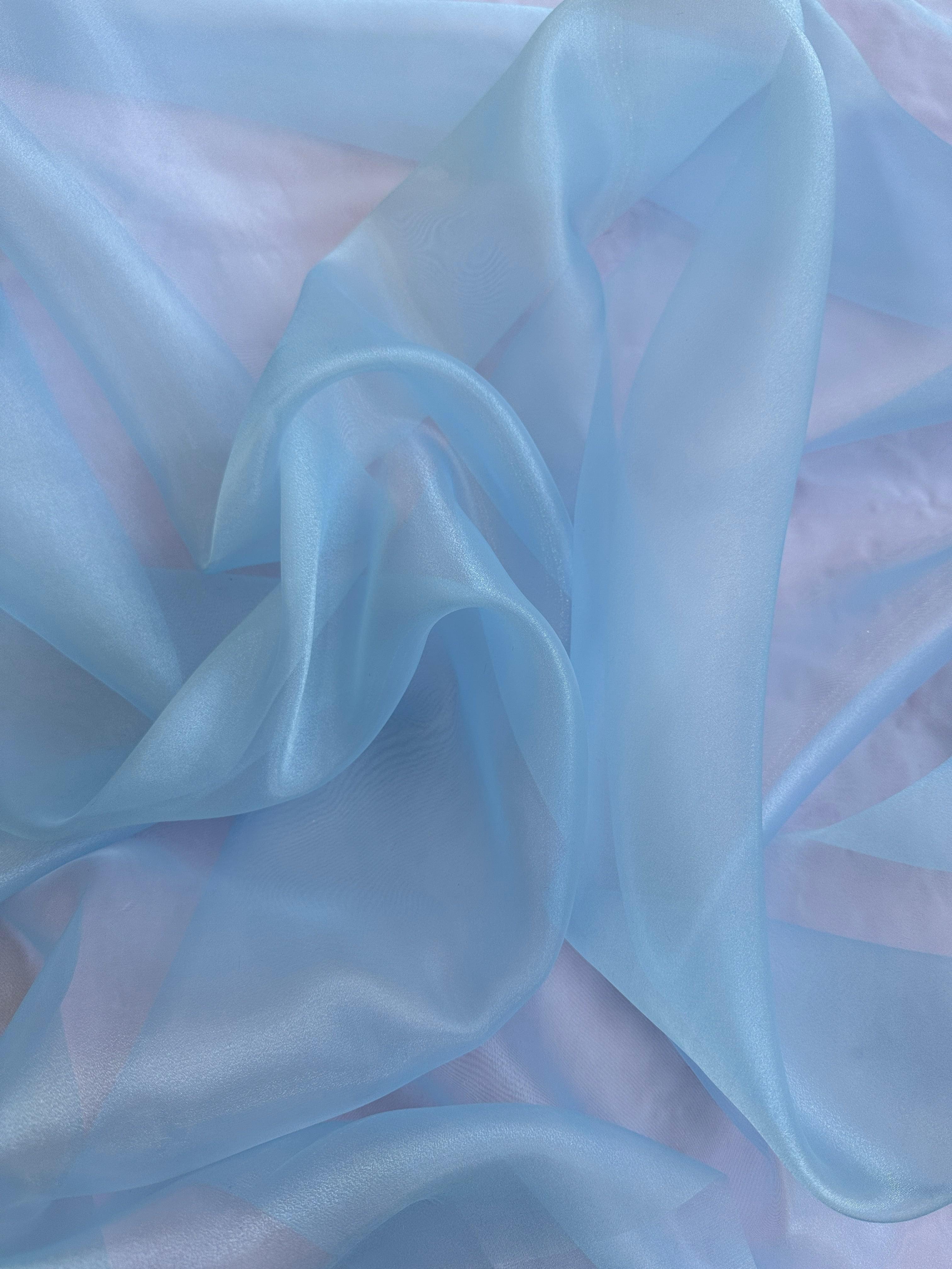 baby blue Crystal Organza, blue Crystal Organza for woman, light blue Crystal Organza, dark blue Crystal Organza, Crystal Organza in low price, Crystal Organza for bride, Crystal Organza for party wear, premium Crystal Organza, Crystal Organza in low price