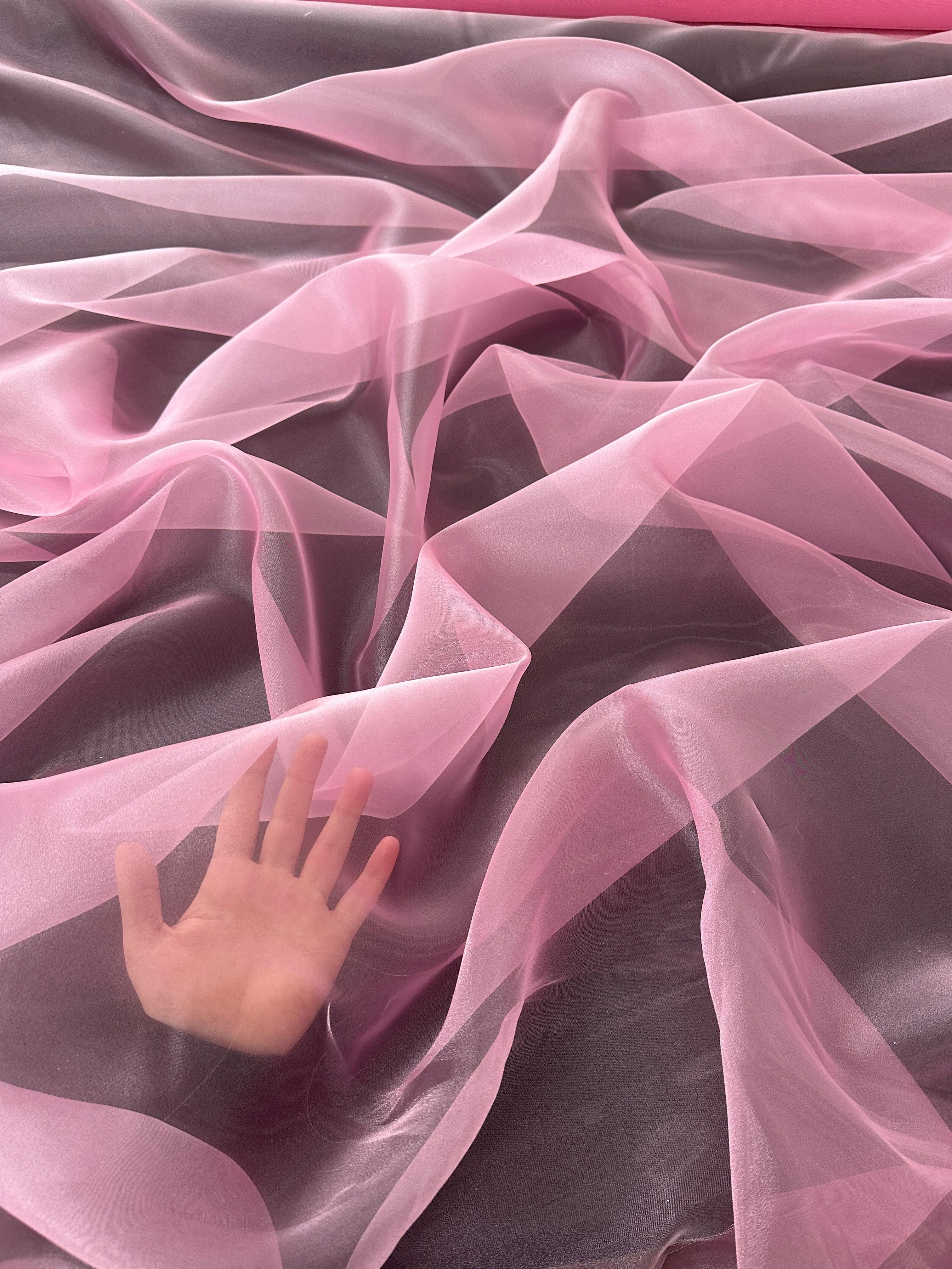  pink organza, baby pink organza, rose pink organza, organza for woman, organza in low price, organza on discount, premium organza, organza on sale