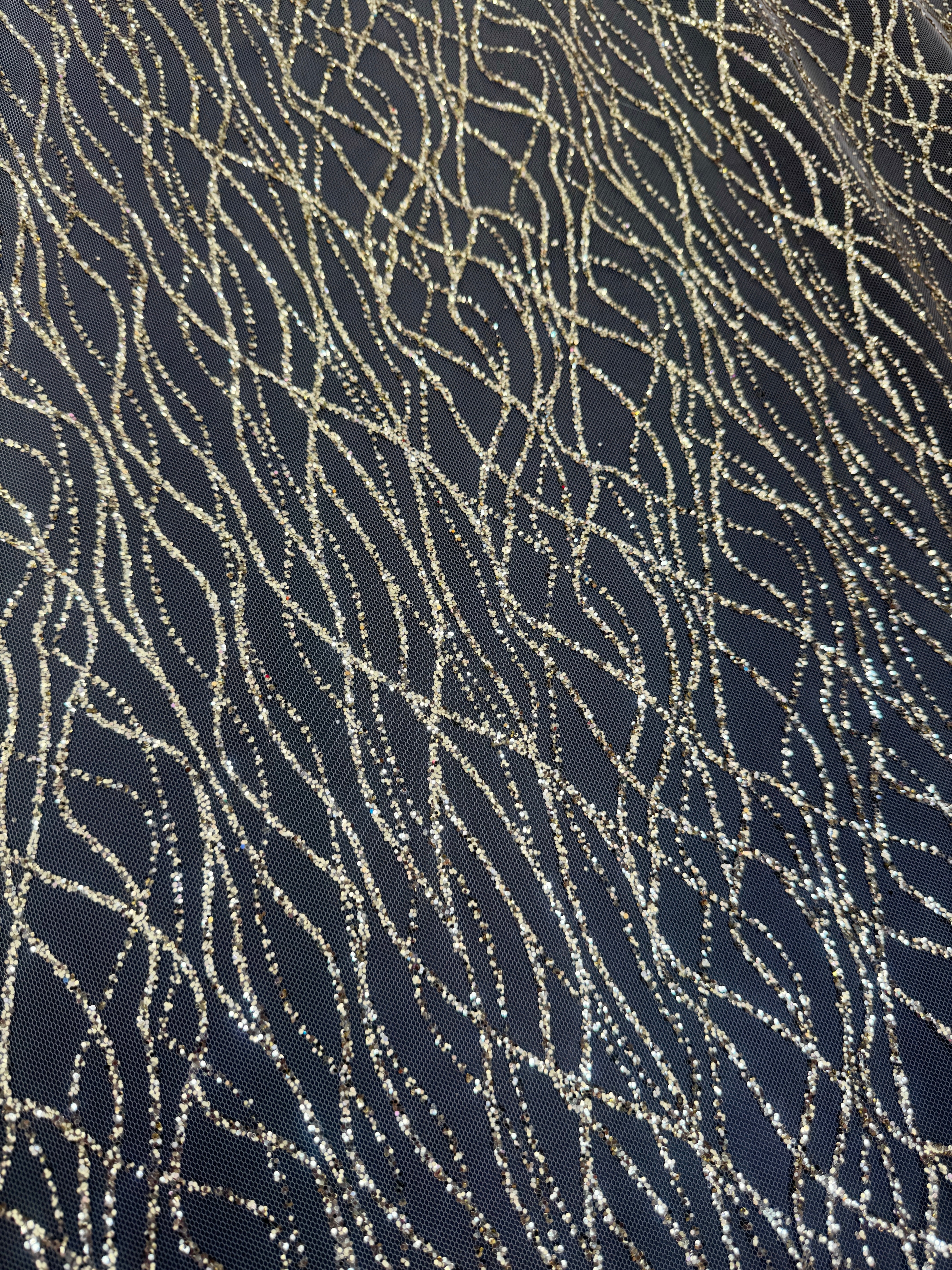 Gold Glitter Lace on Mesh, Gold Glitter Mesh, Nylon lace mesh, lace mesh for woman, lace mesh for bride, lace mesh on sale, lace mesh on discount