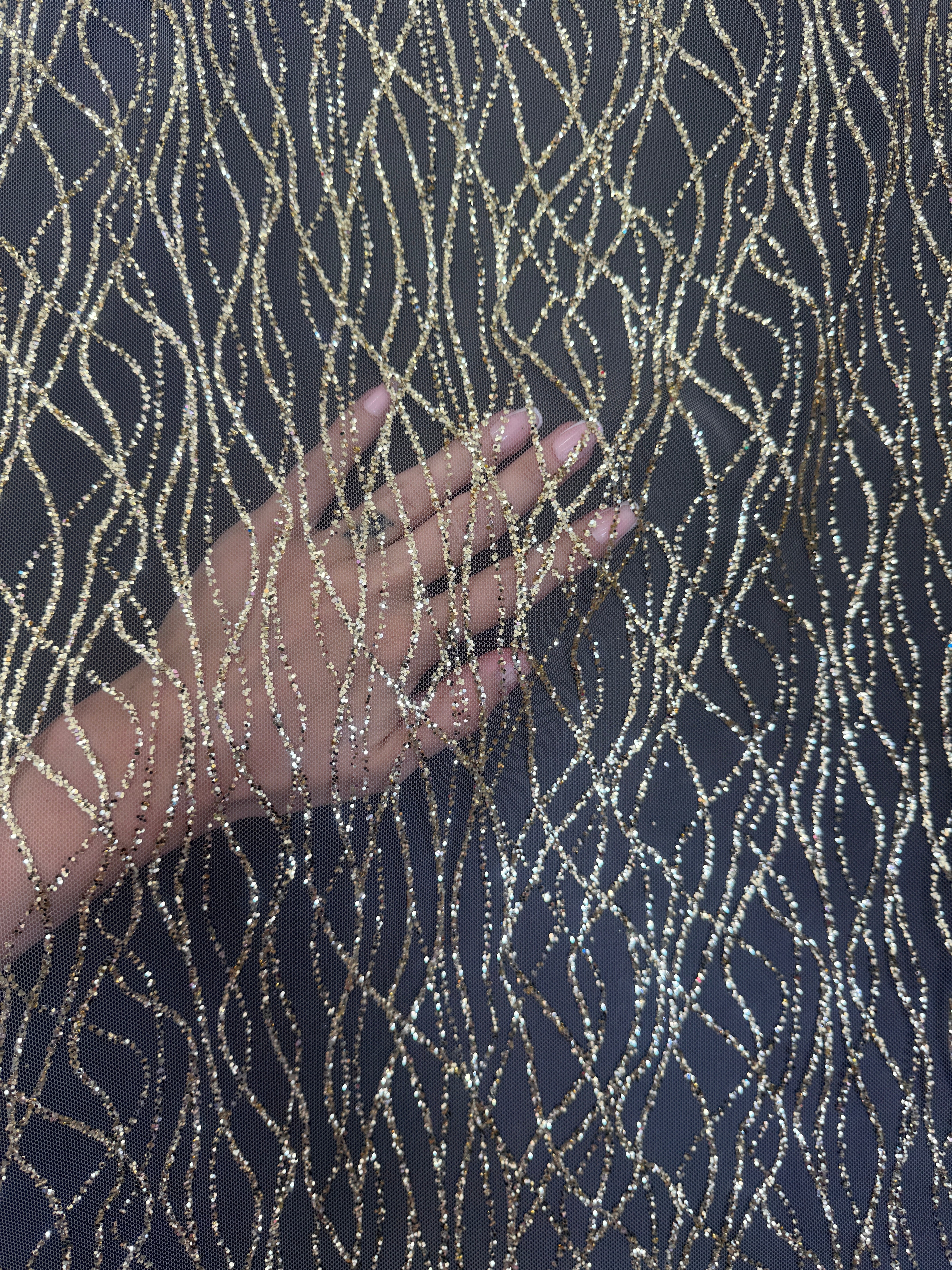 Gold Glitter Lace on Mesh, Gold Glitter Mesh, Nylon lace mesh, lace mesh for woman, lace mesh for bride, lace mesh on sale, lace mesh on discount