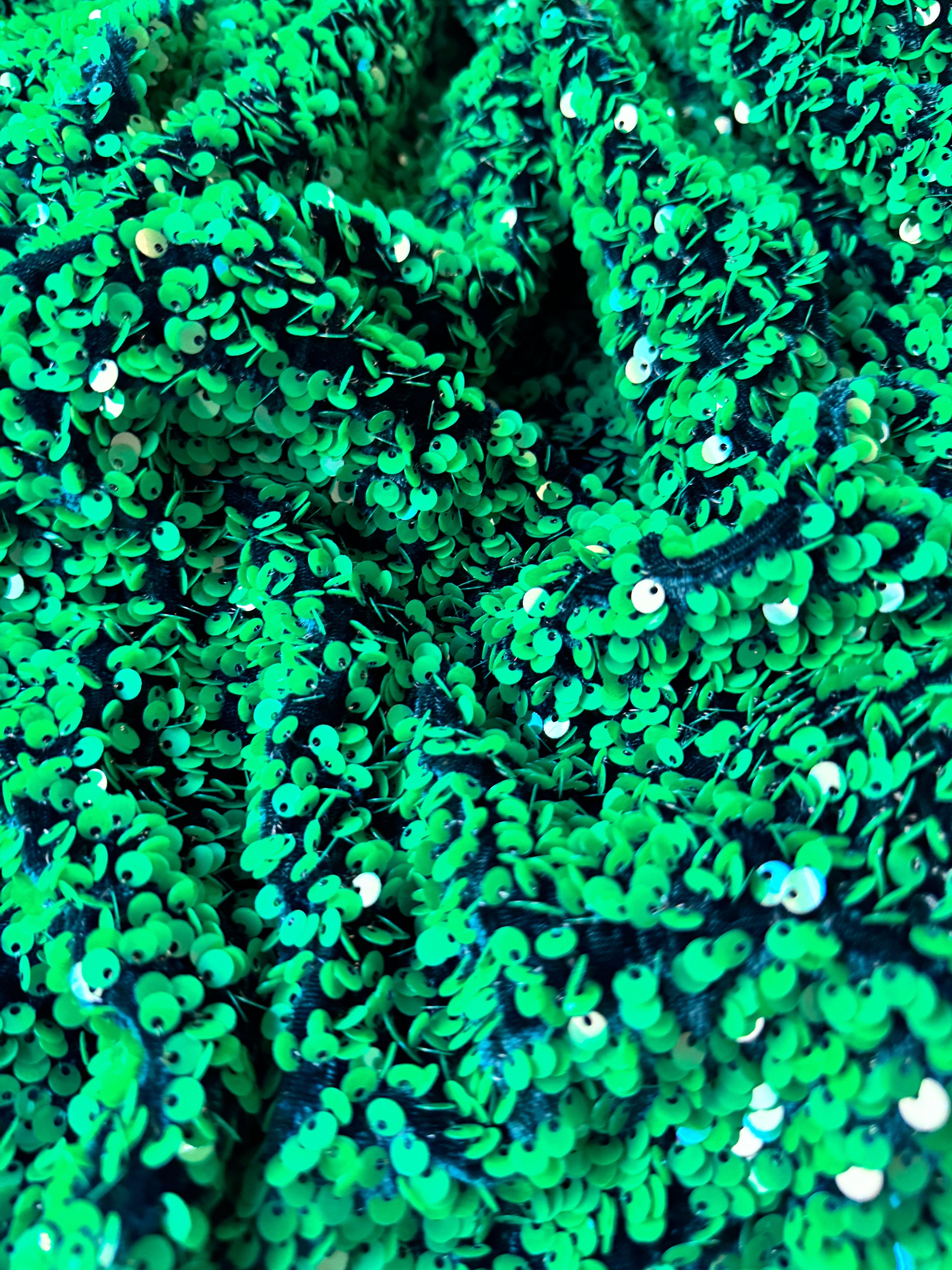 vibrant green sequin on velvet, light green sequin on velvet, dark green sequin on velvet, green sequin on velvet, sequin on velvet for woman, sequin on velvet for bride, premium sequin on velvet, sequin on velvet on discount, sequin on velvet on sale, buy sequin on velvet online