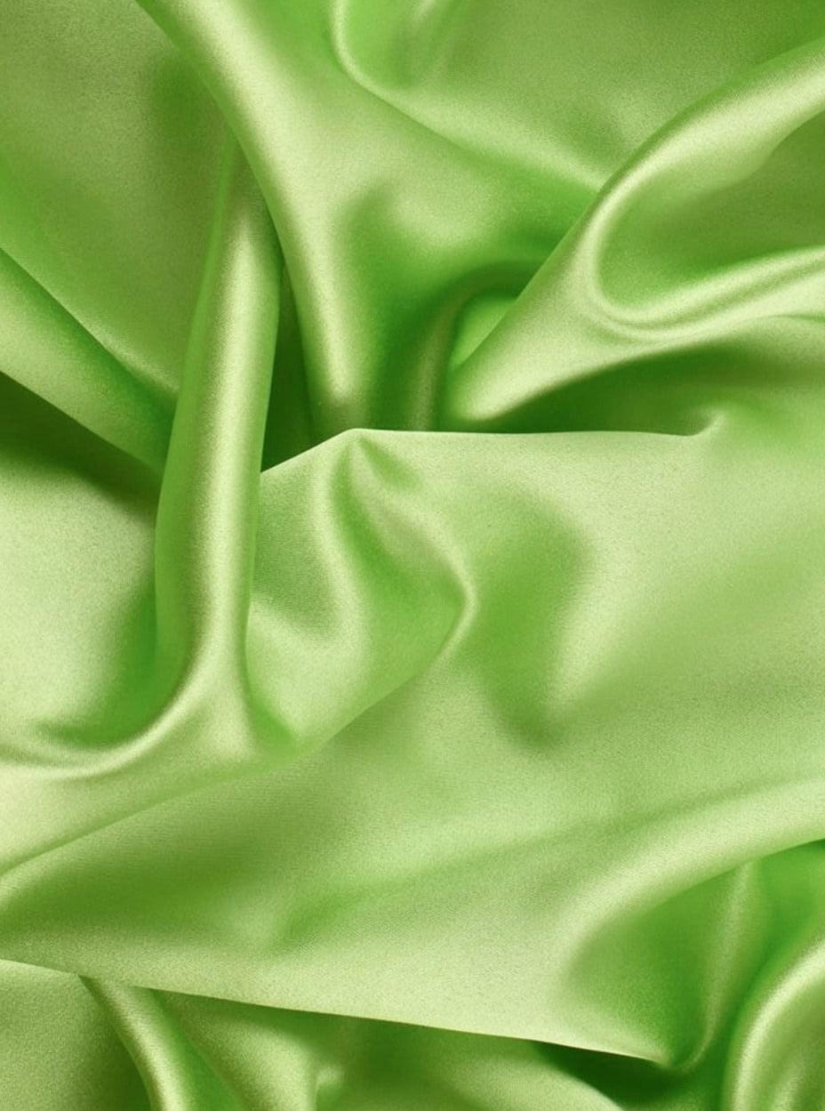 Apple Green Satin