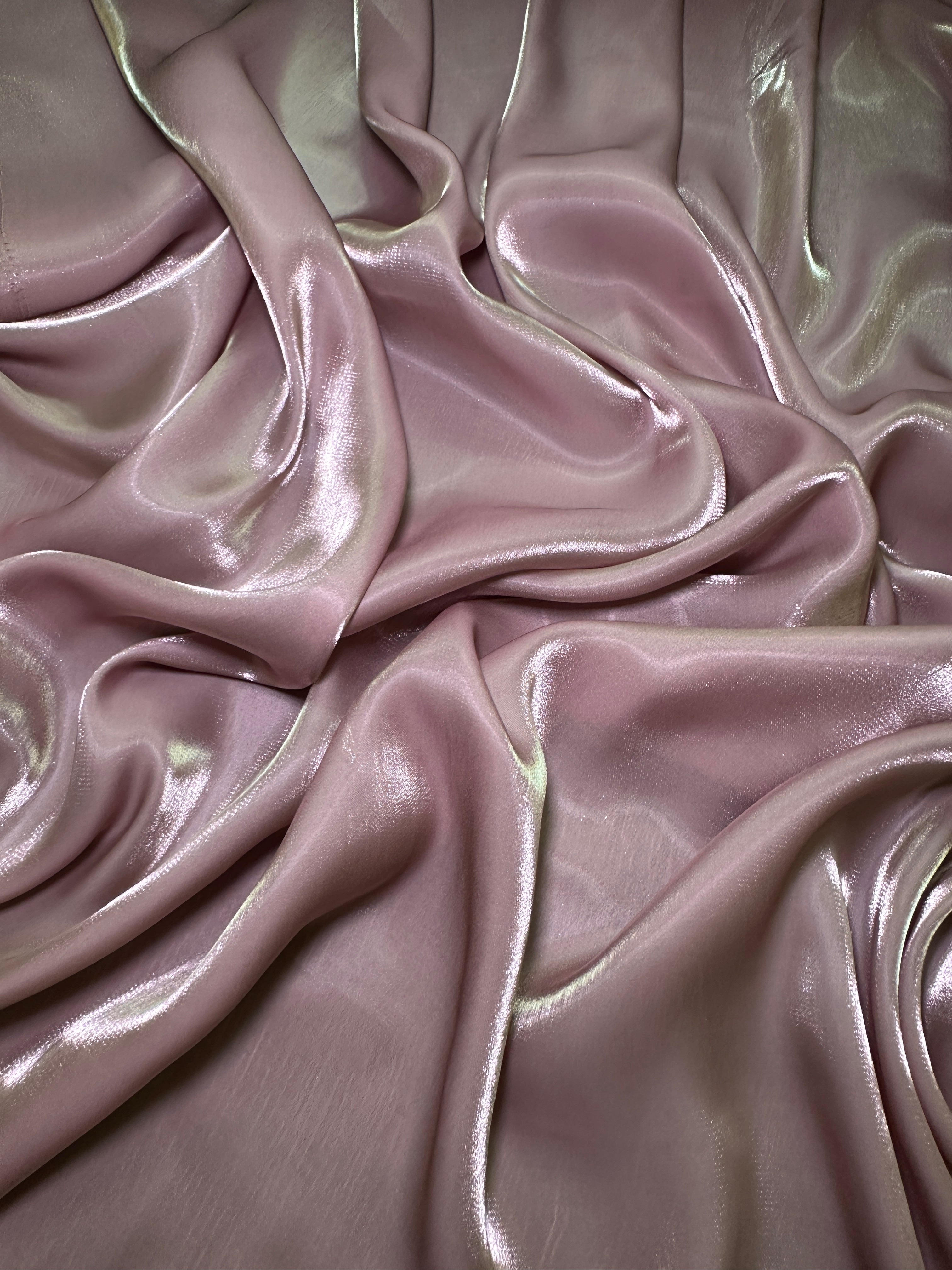 Mauve Water Liquid Shimmery Chiffon, Fabric Store, Sewing Store, Cheap Fabric Store, Kiki Textiles, Textile by the Yard