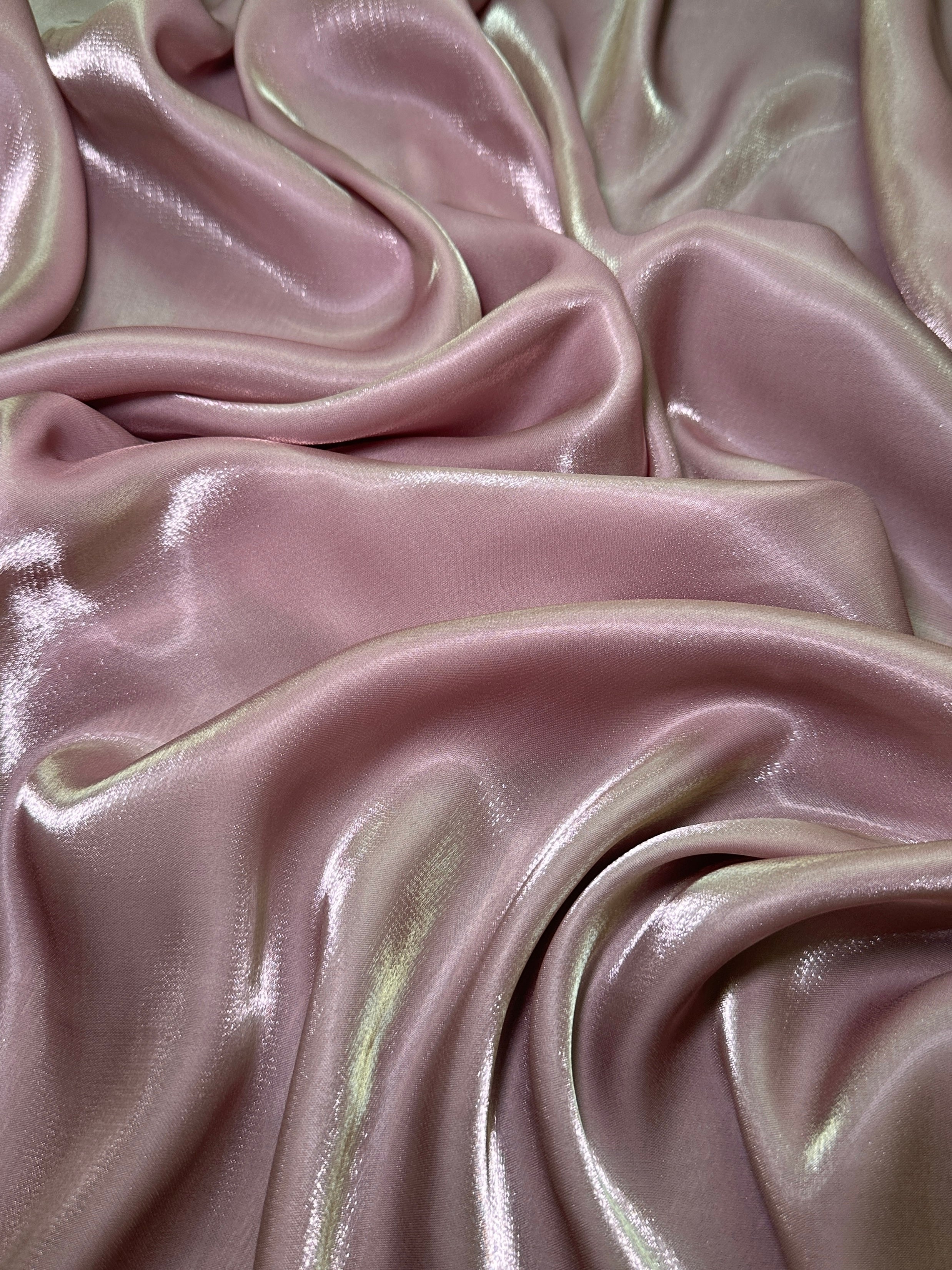 Mauve Water Liquid Shimmery Chiffon, Premium Glittery Chiffon, Wet Chiffon, Shimmery Chiffon, Fancy fabric, Luxurious liquid fabric, Chiffon for women