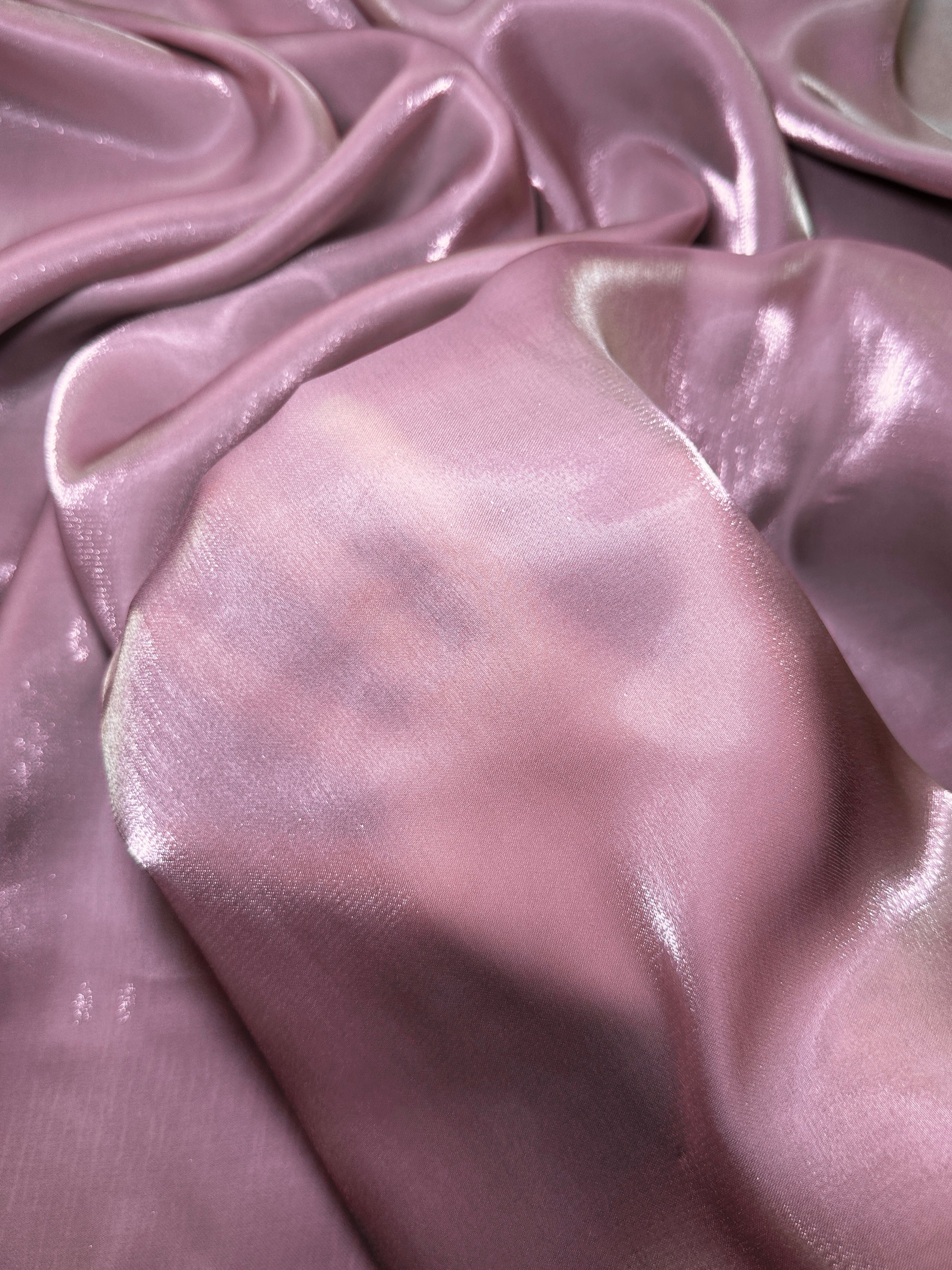 Mauve Water Liquid Shimmery Chiffon, Premium Glittery Chiffon, Wet Chiffon, Shimmery Chiffon, Fancy fabric, Luxurious liquid fabric, Chiffon for women