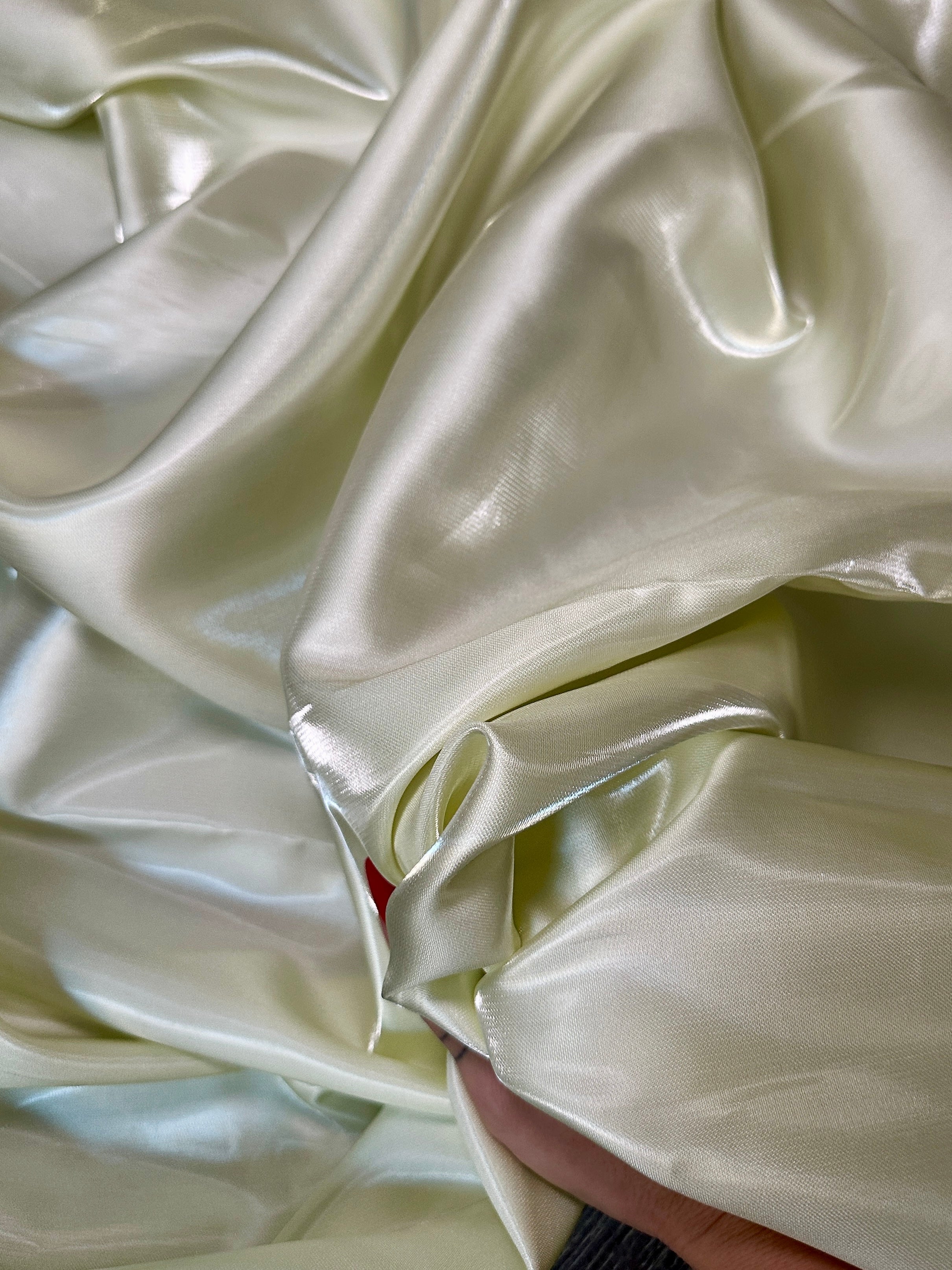 Ivory Pearl Liquid Bridal Satin, Fabric Store, Sewing Store, Cheap Fabric Store, Kiki Textiles, Textile by the Yard