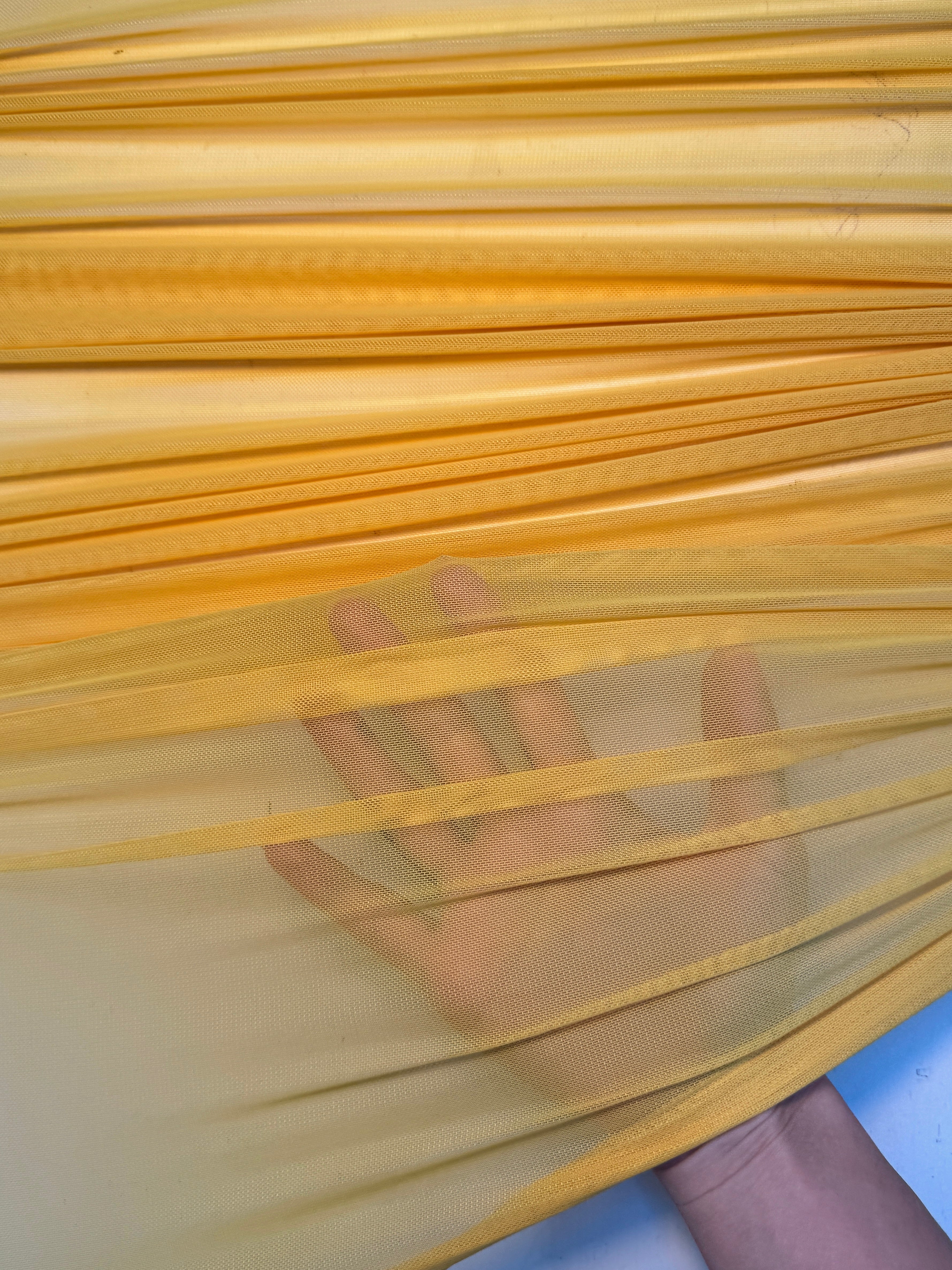 yellow 4 Way Stretch Power Mesh, light gold 4 Way Stretch Power Mesh, light yellow 4 Way Stretch Power Mesh, dark yellow 4 Way Stretch Power Mesh, 4 Way Stretch Power Mesh for woman, 4 Way Stretch Power Mesh on discount, 4 Way Stretch Power Mesh on sale, best quality 4 Way Stretch Power Mesh
